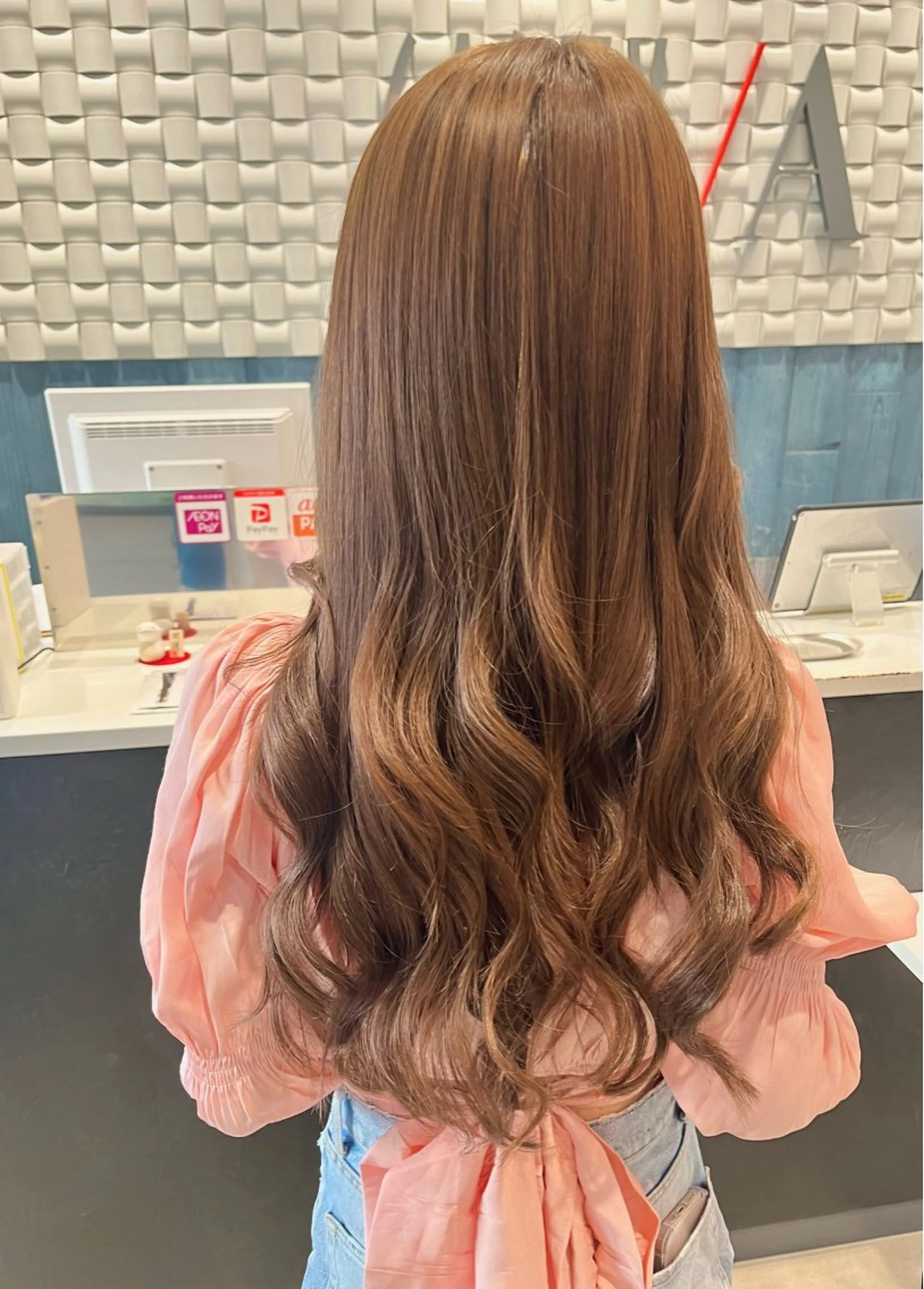 ロング カラー エクステ 立川/シールエクステ /みづきのヘアスタイル