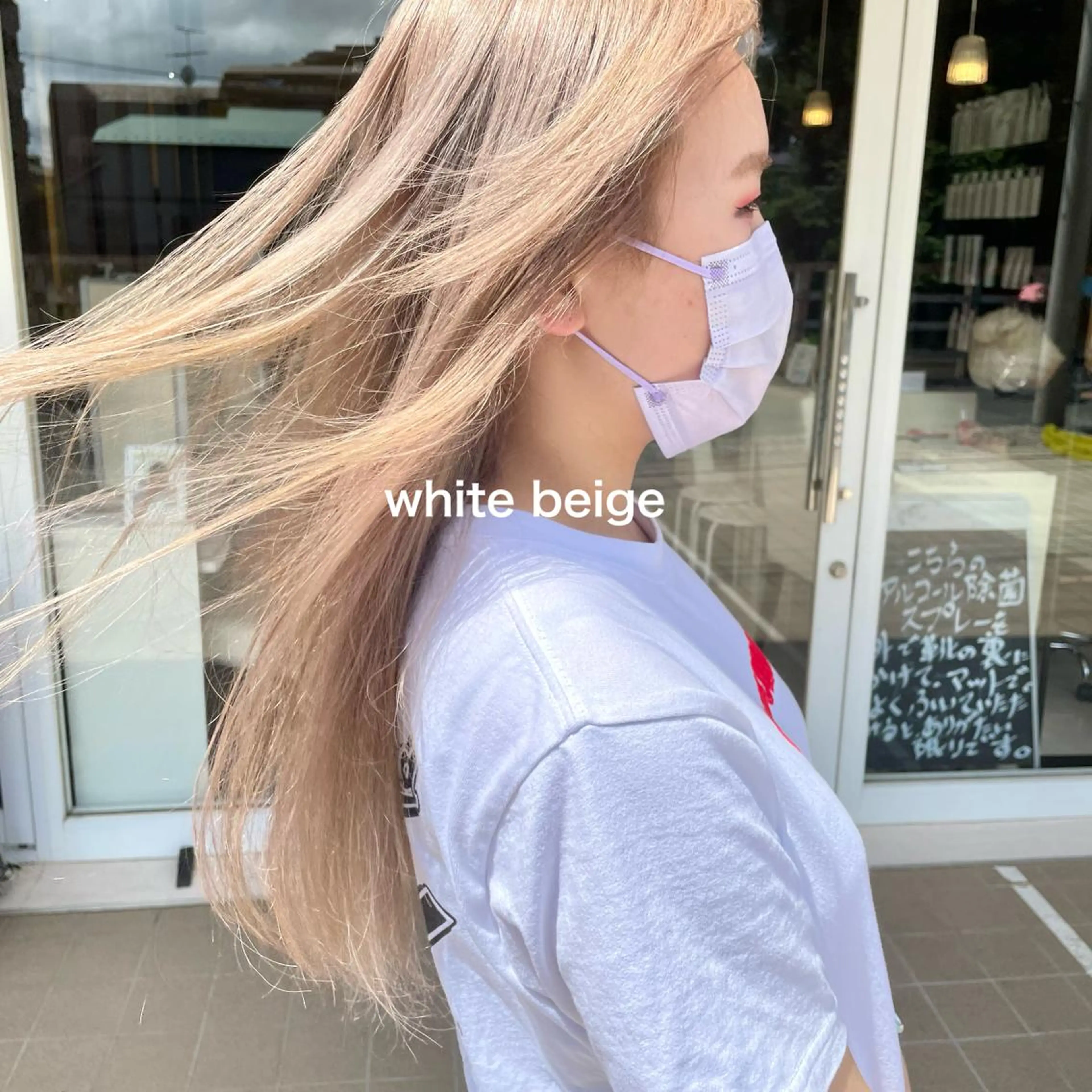 ロング 武田 清久のヘアスタイル