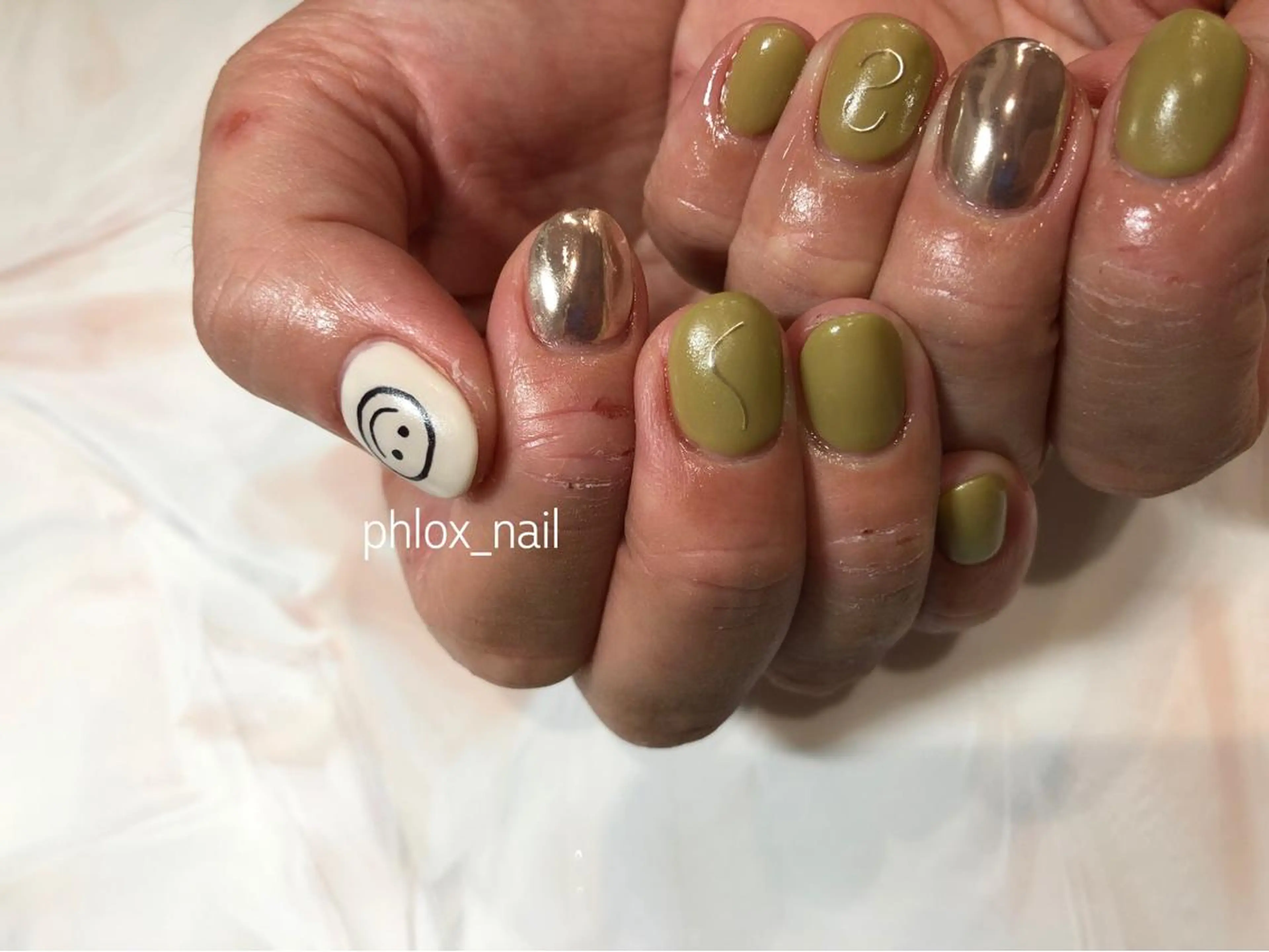 ネイル s/w ＿shokoのネイルデザイン