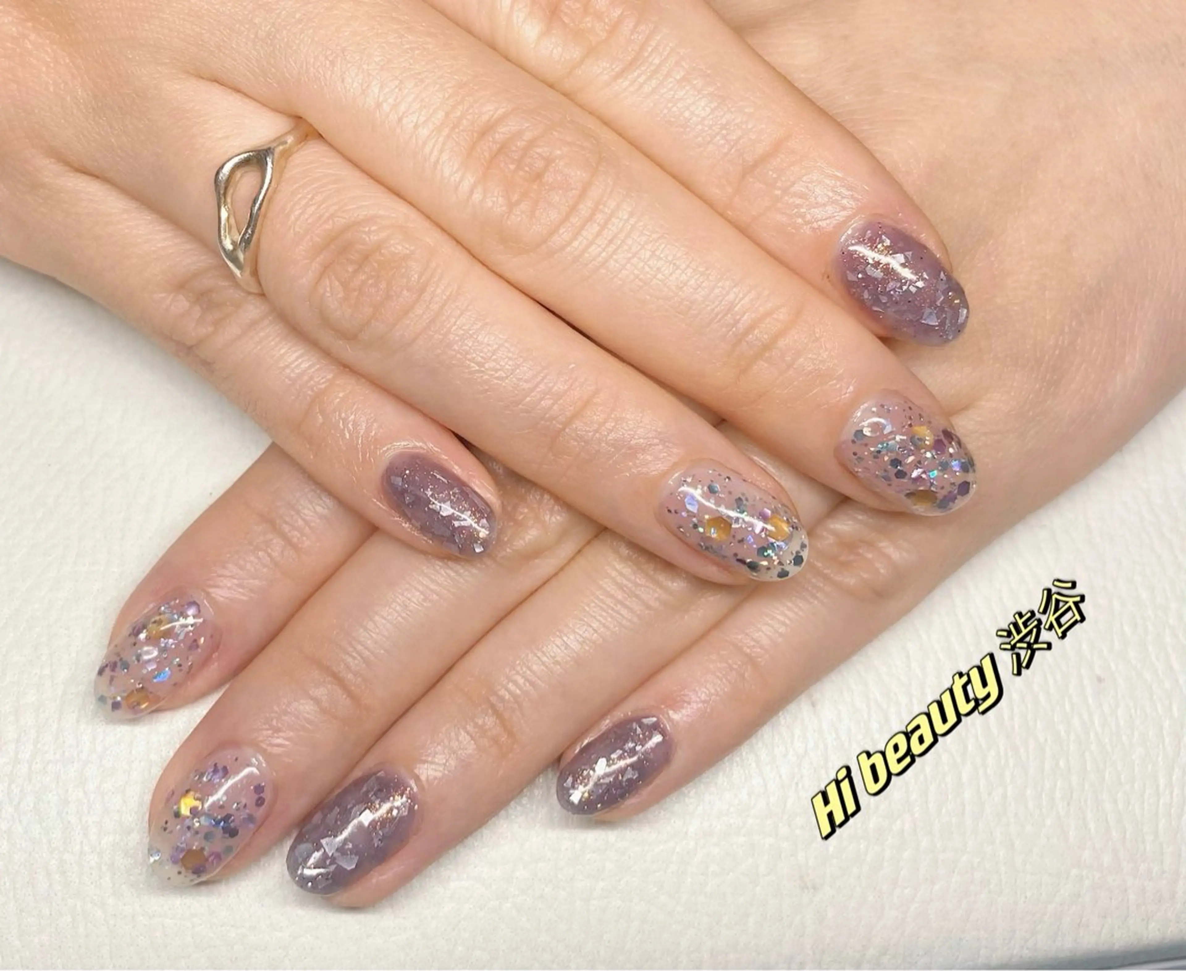 ネイル ジェルネイル Hi Beauty 渋谷(ネイル、ハイパーナイフ6、脂肪れいきゃく、マッサージ＆エステサロン)所属・Hi beauty 渋谷のネイルデザイン