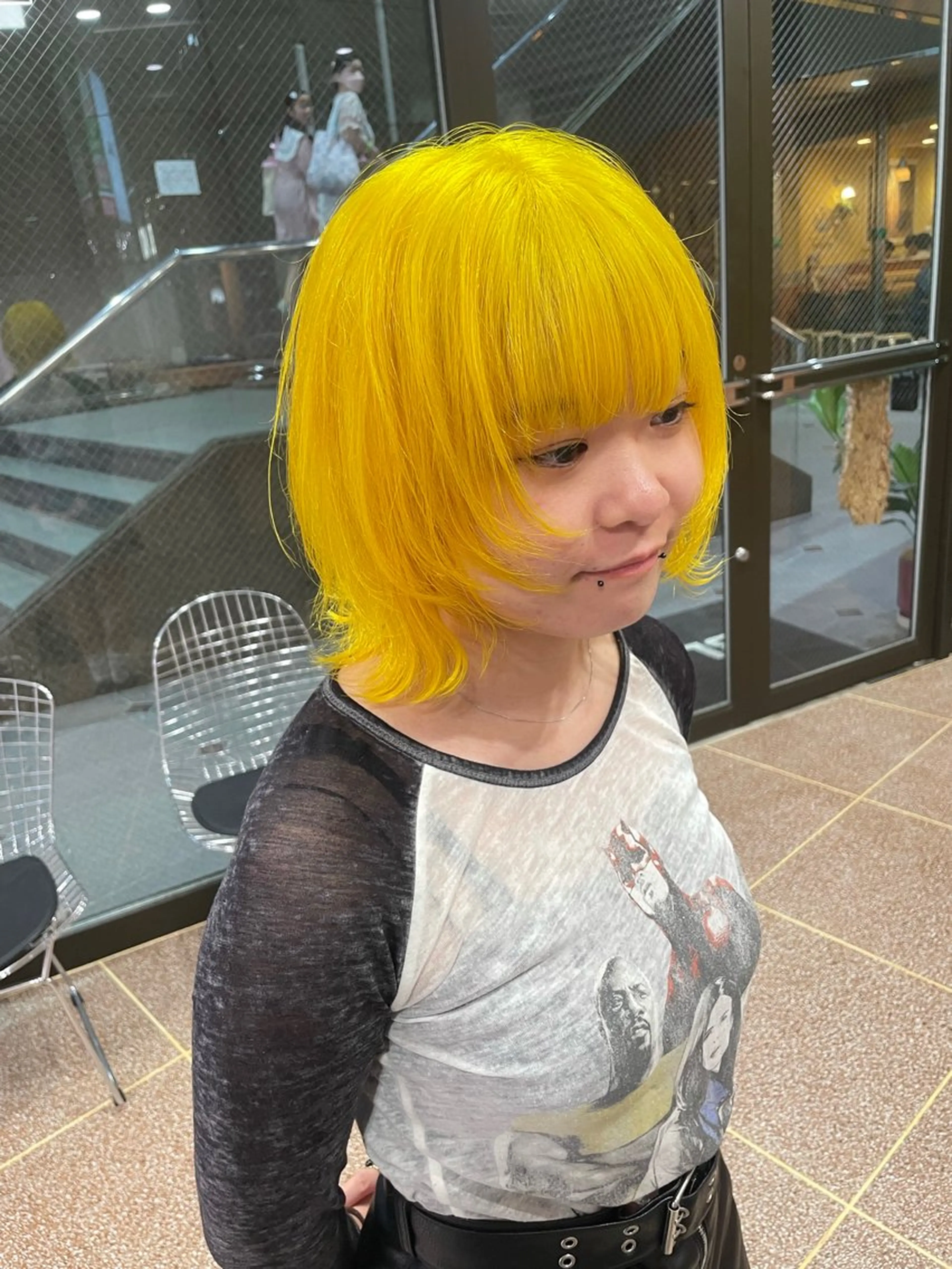 ミディアム 神野 翔のヘアスタイル