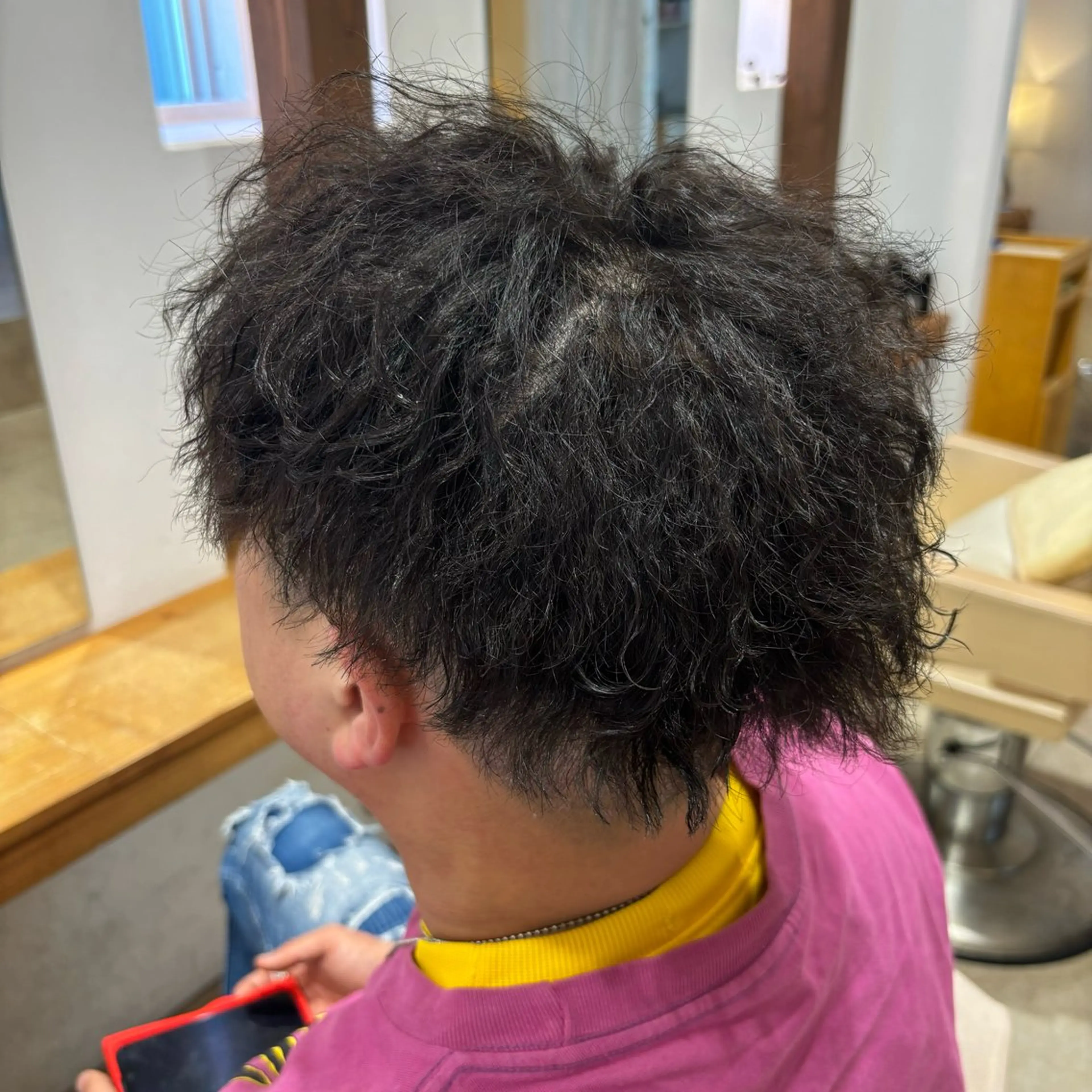 パーマ メンズ 髪質改善カラー 貝本 遥那 🧸⸝⋆*のヘアスタイル