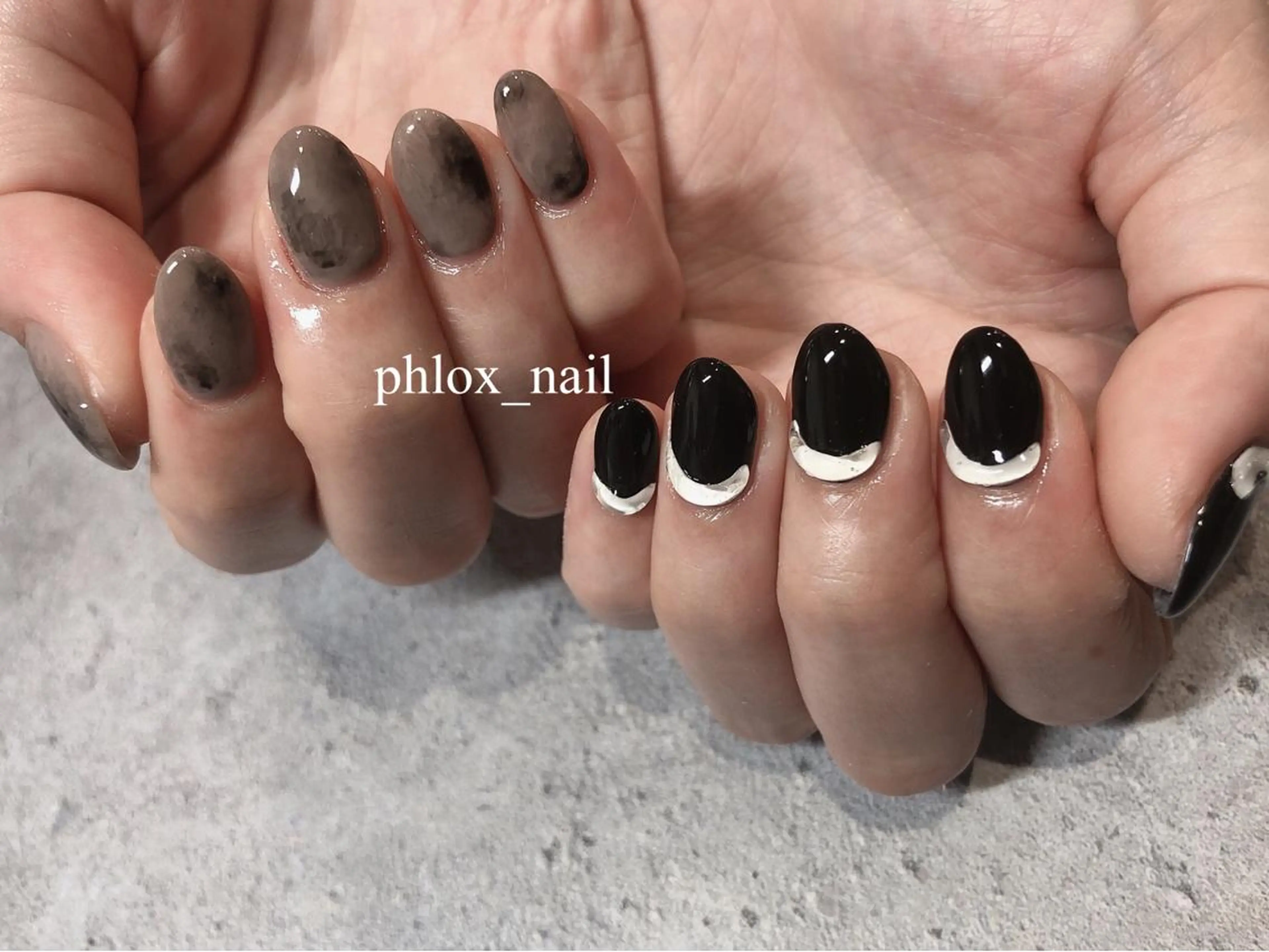 ネイル s/w ＿shokoのネイルデザイン