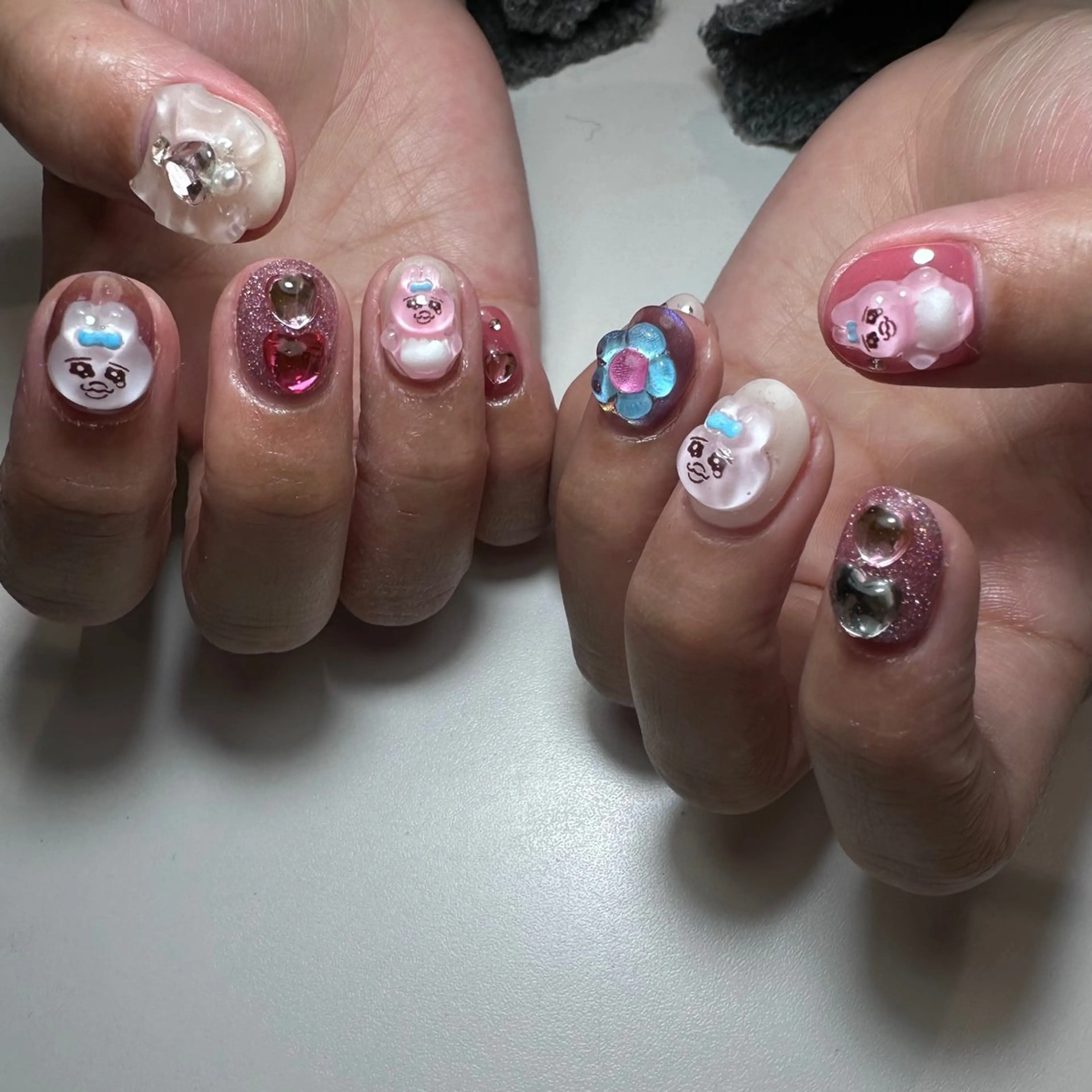 ネイル hair&make EARTH coiffure beaute 龍ケ崎店所属・tomita ayakaのネイルデザイン