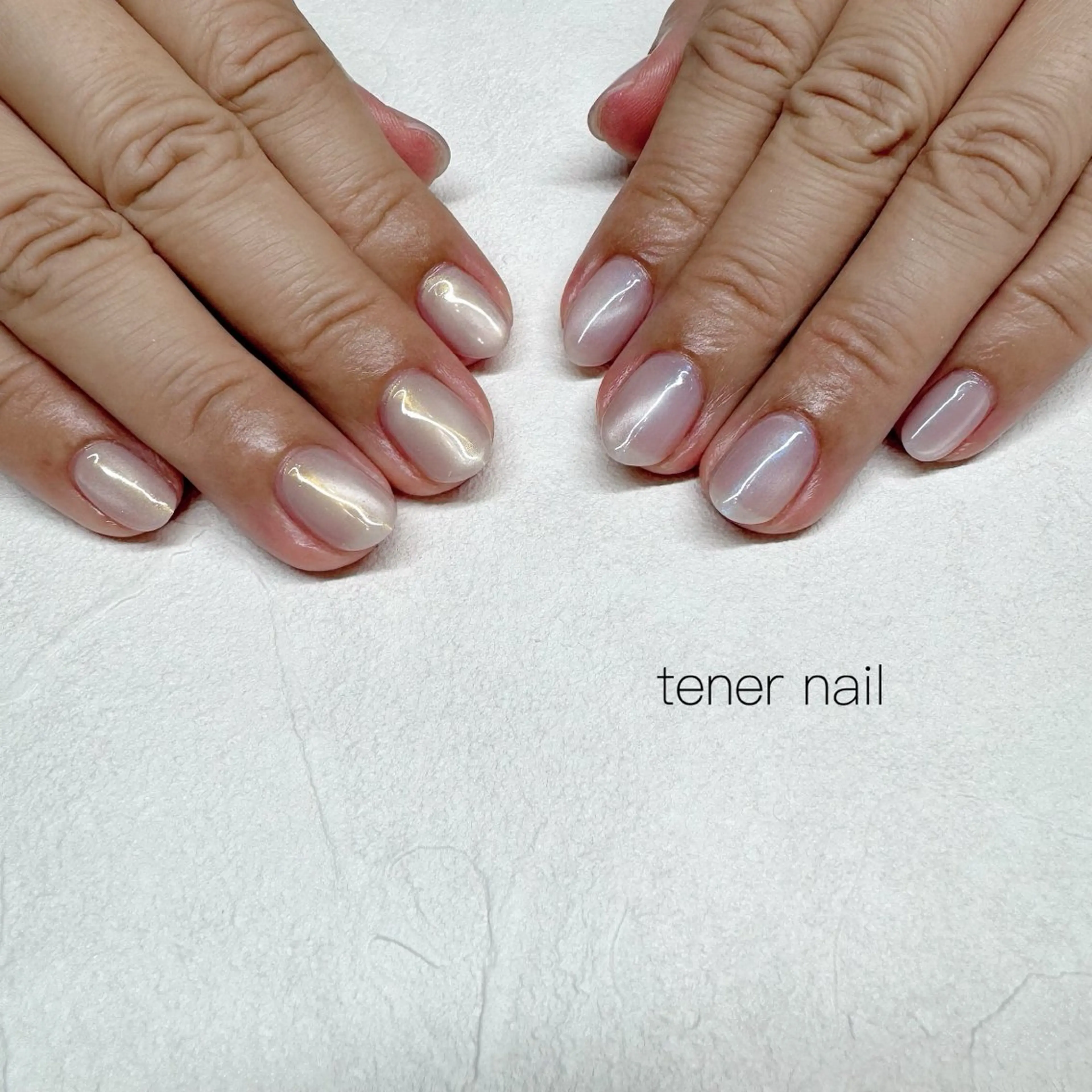 ネイル オーロラネイル ハンドネイル tener  nail  テネルネイル所属・テネルネイル tener nailのネイルデザイン