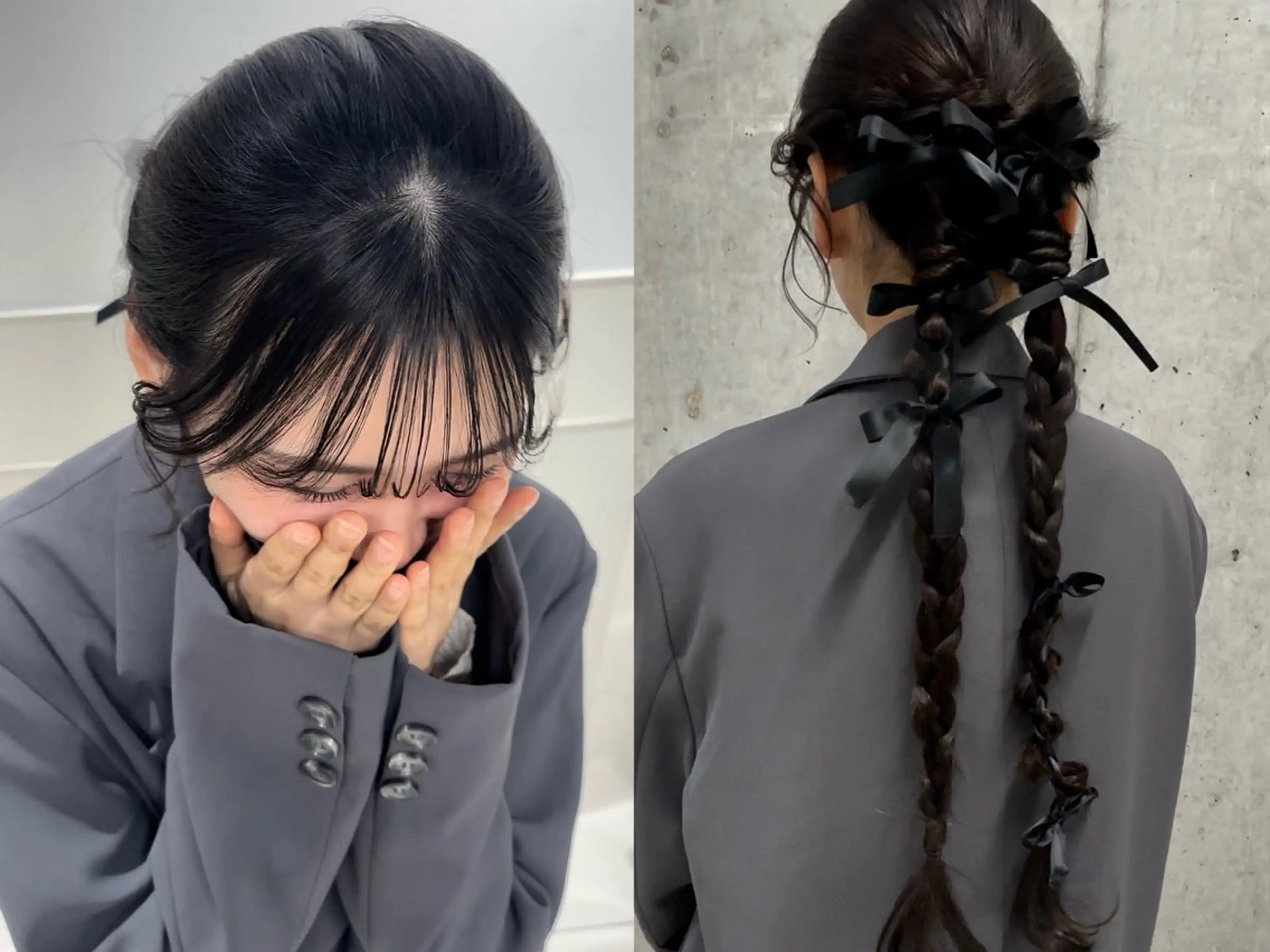 🎀ヘアアレンジ＋お顔周りカット🎼の写真