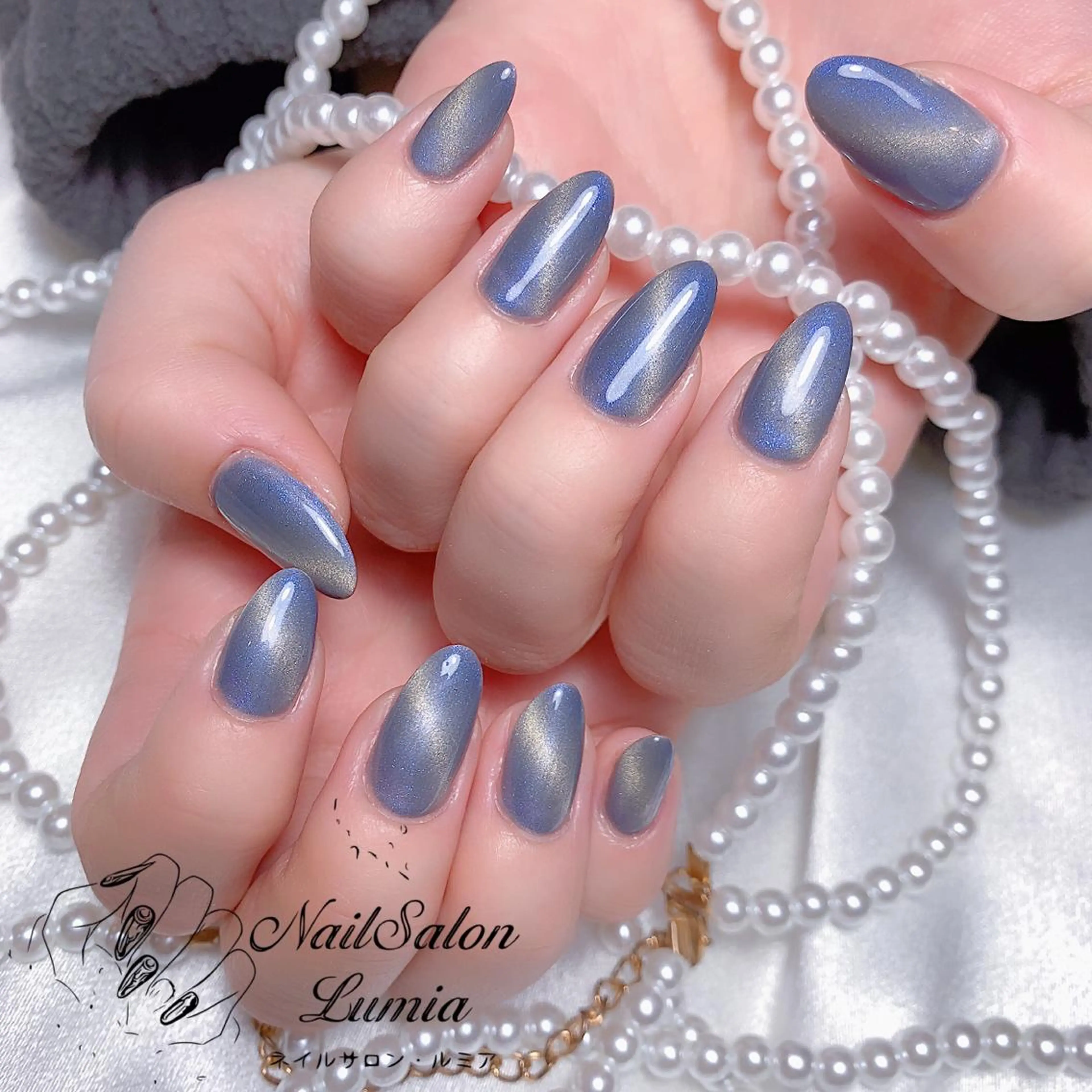 ネイル ハンドネイル ネイルサロン ルミア Lumia 店長のネイルデザイン