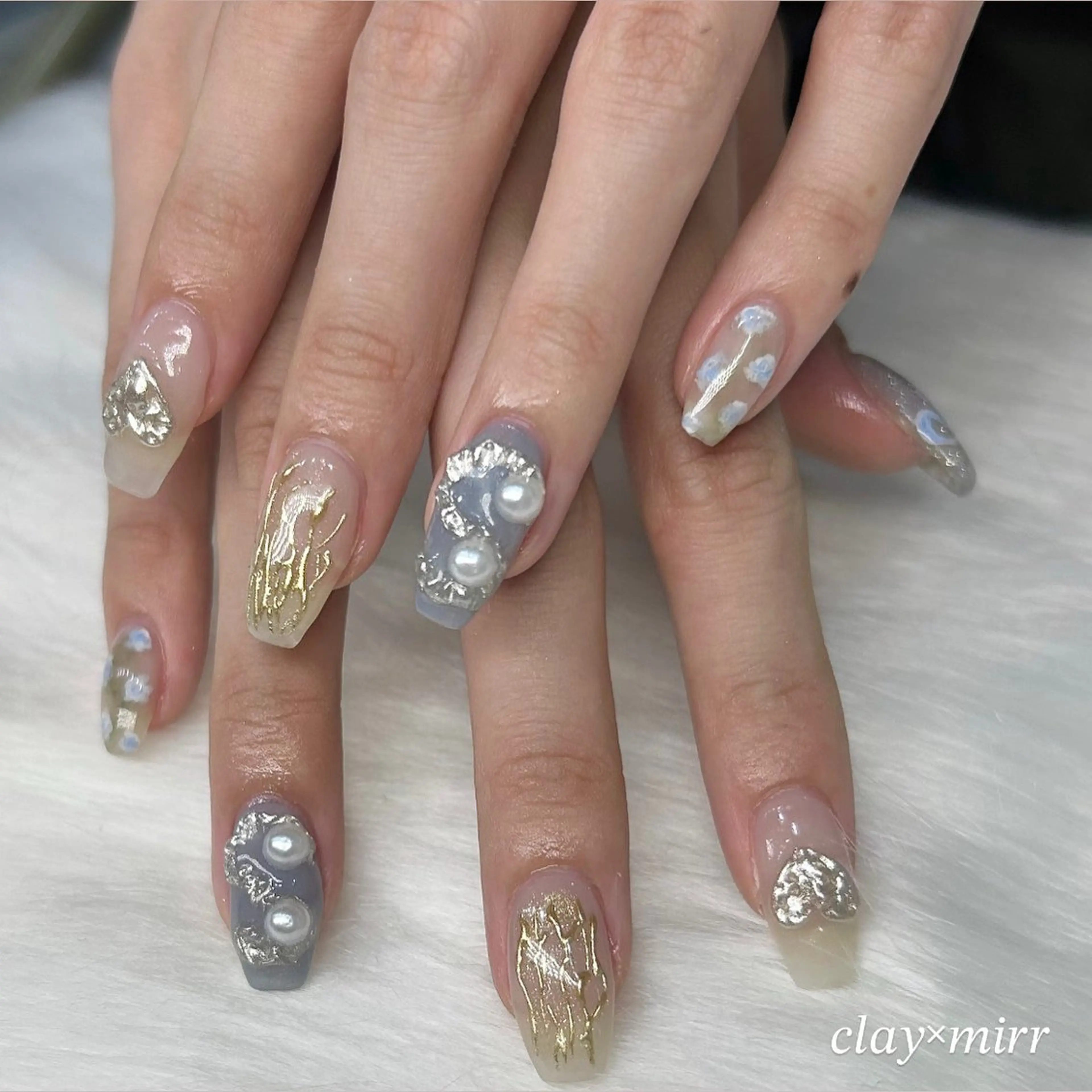 ネイル ハンドネイル Two YUZUKIのネイルデザイン