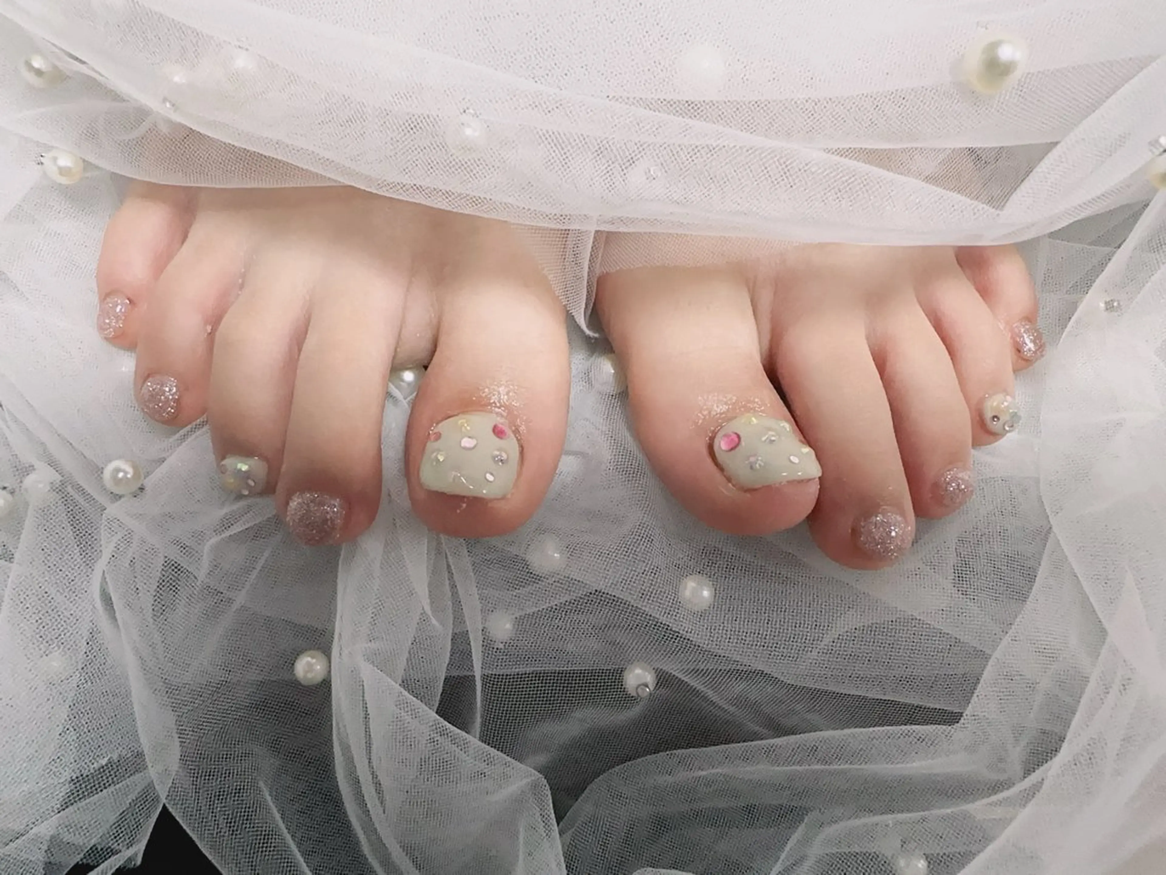 ネイル フットネイル 蒲田2分 アキのネイルデザイン