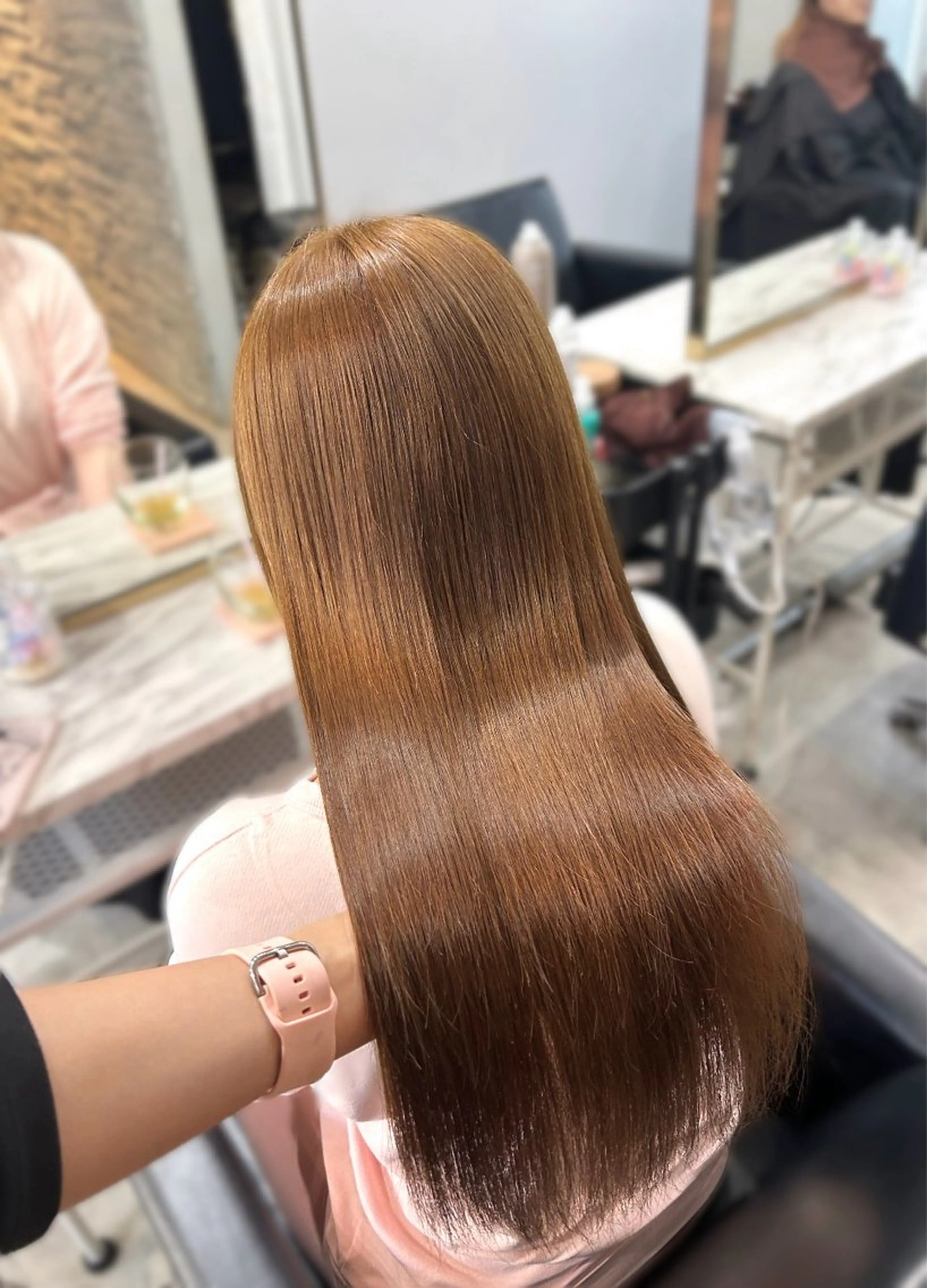 ロング カラー カット ヘアカラー トリートメント I’ve所属・💘大人可愛く💘 Natsuki❥❥❥のヘアスタイル