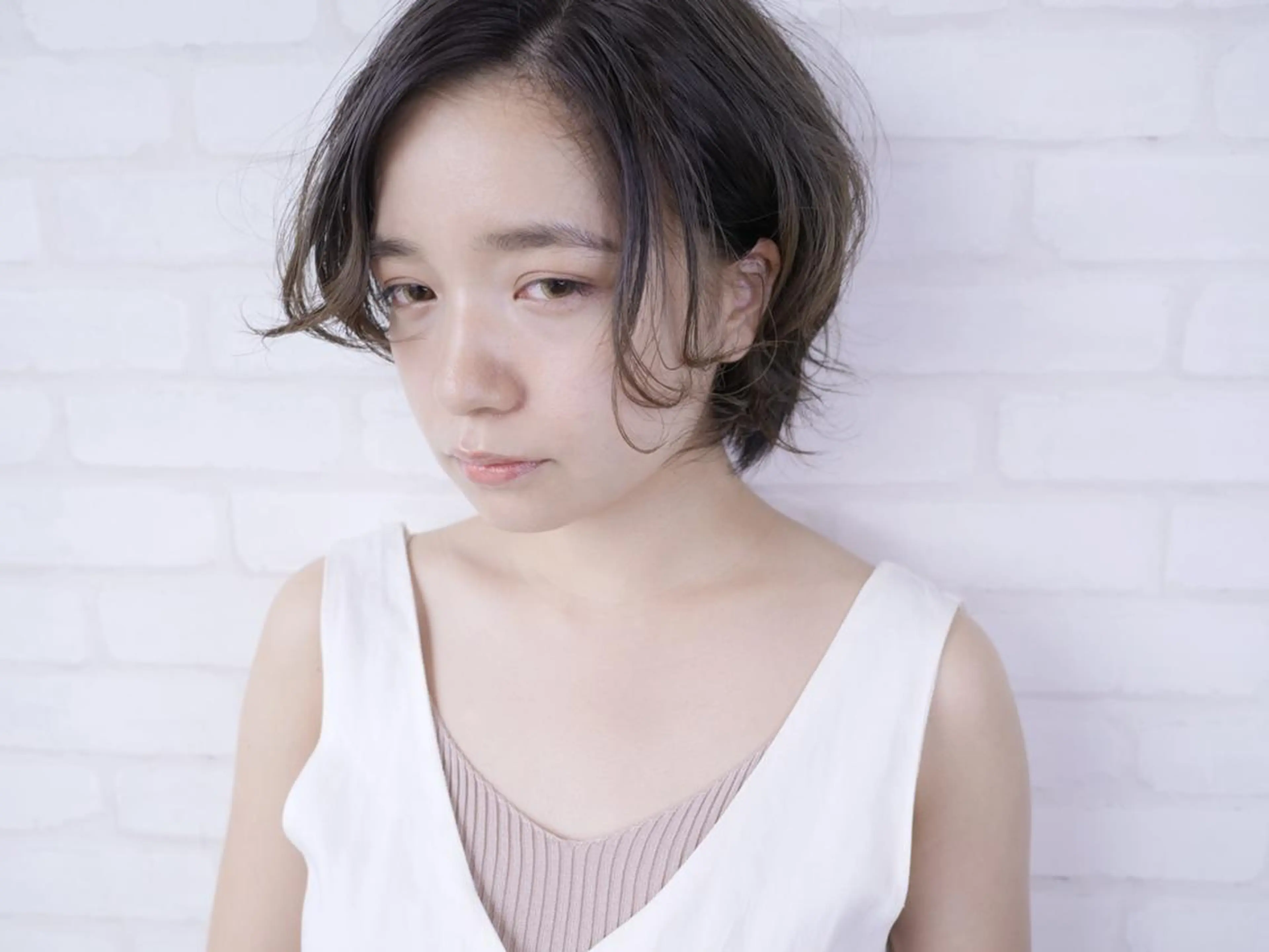 ミディアム カラー パーマ ヘアアレンジ カルラ　蒲田店所属・大久保寿高✨ なりたい色を叶える✨のヘアスタイル