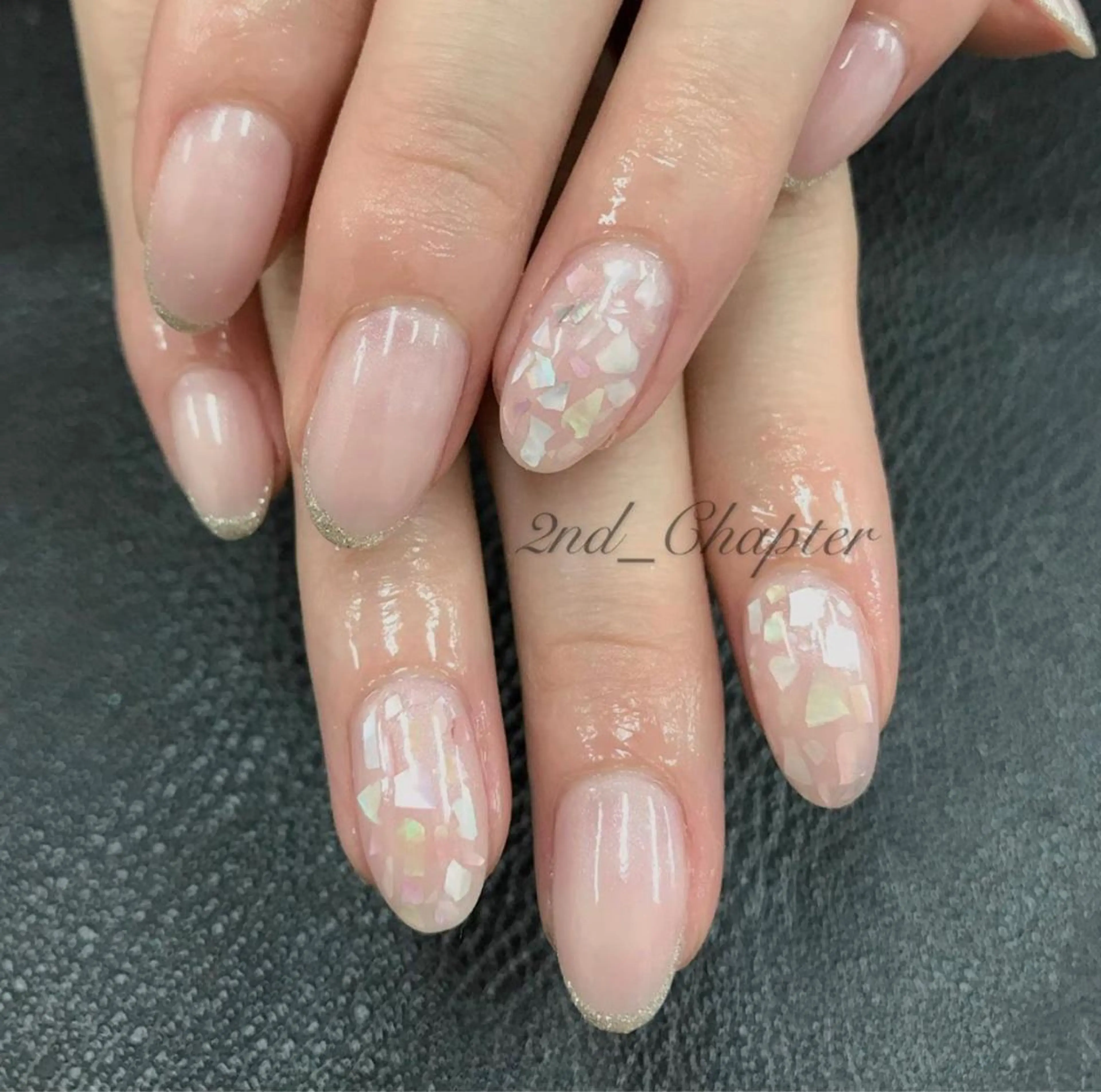 ネイル ラメ(グリッター) 2nd_Chapter所属・2nd_ Chapterのネイルデザイン