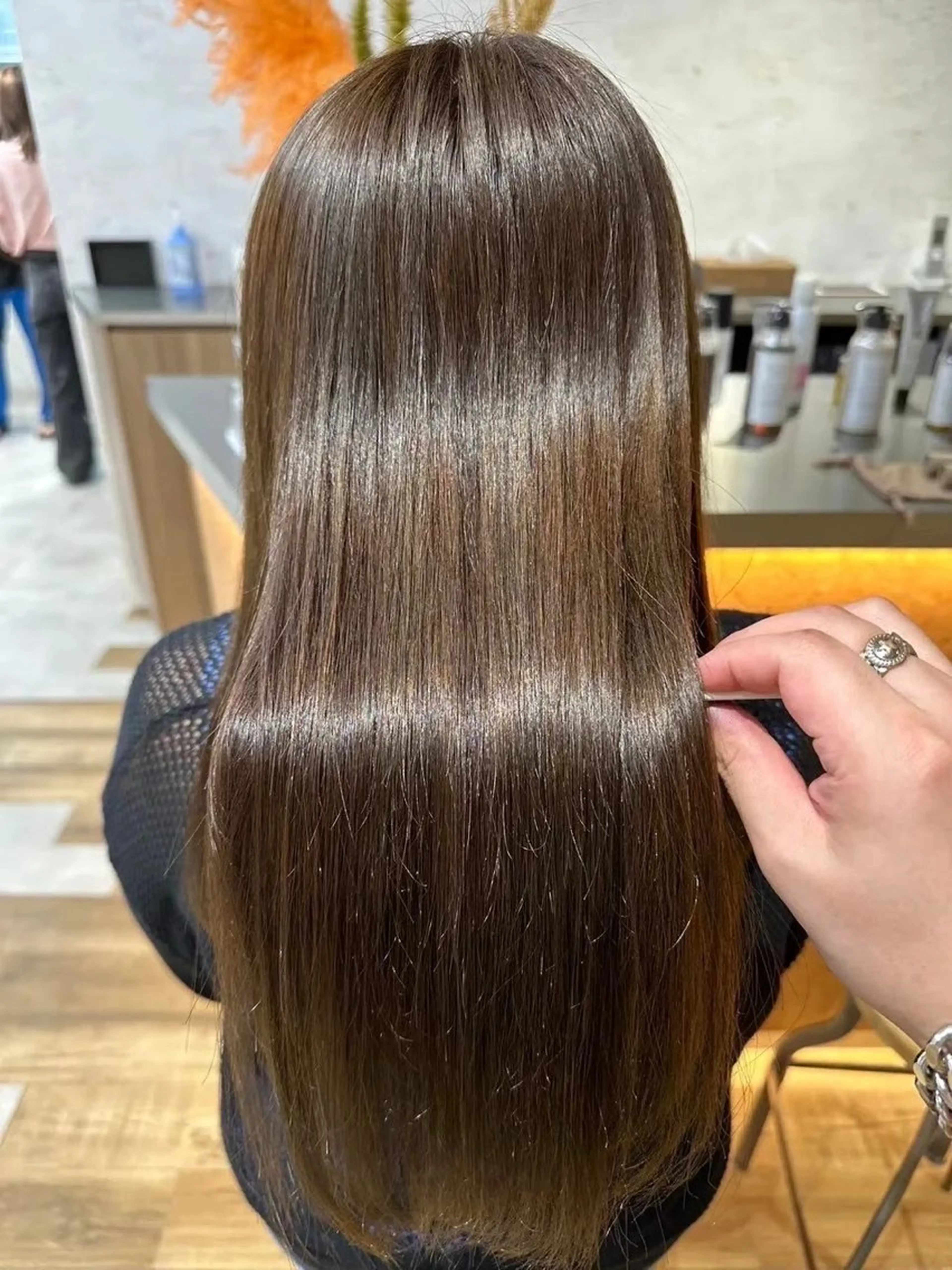 ロング 髪質改善 ヘアカラー 💠髪質改善／艶髪 平松世麗💠のヘアスタイル