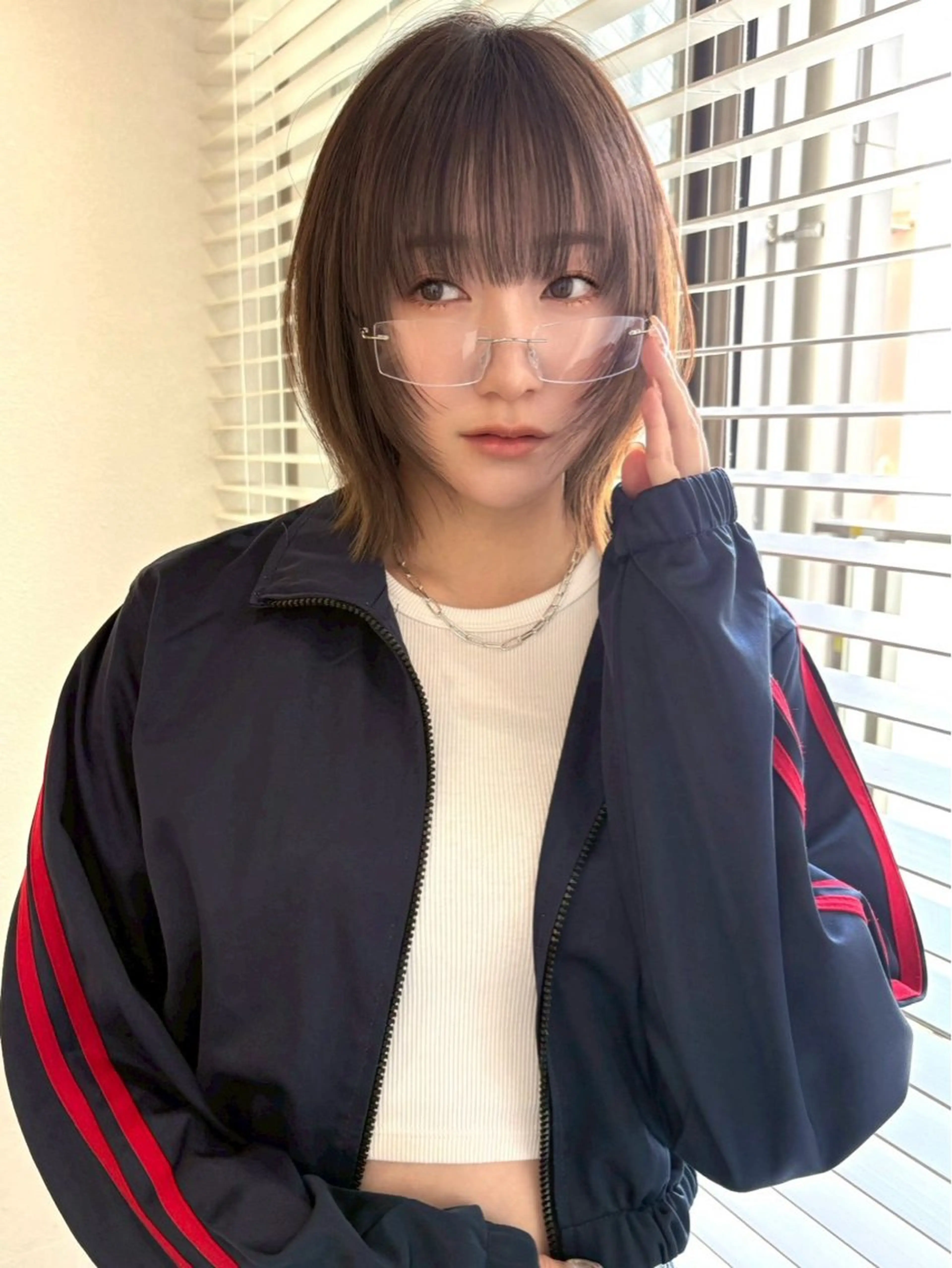 ミディアム 🩵縮毛矯正 /🫧harukaのヘアスタイル