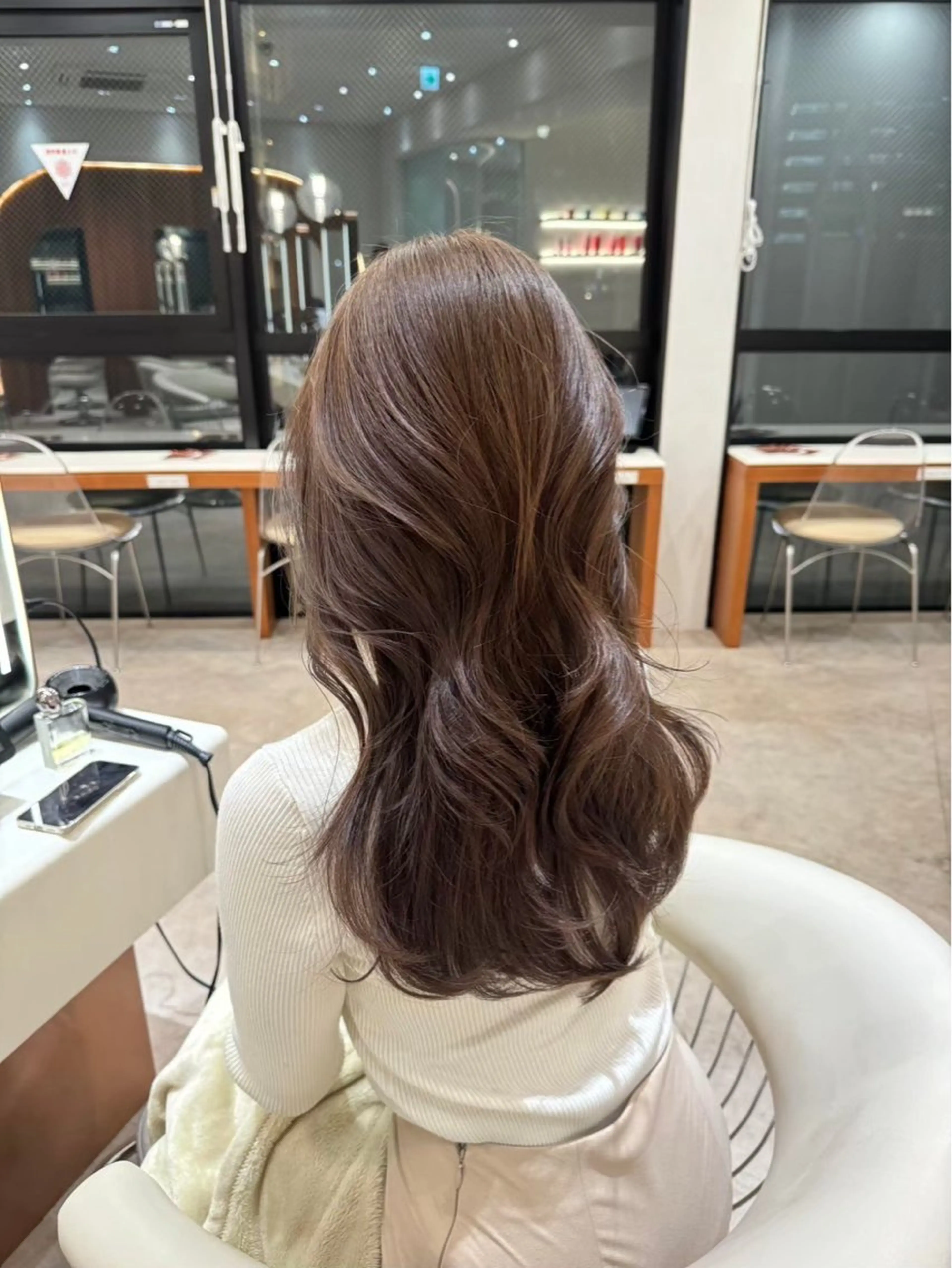 ロング カット ヘアカラー トリートメント ボブ/レイヤー/新宿 /透明感/KOKIのヘアスタイル