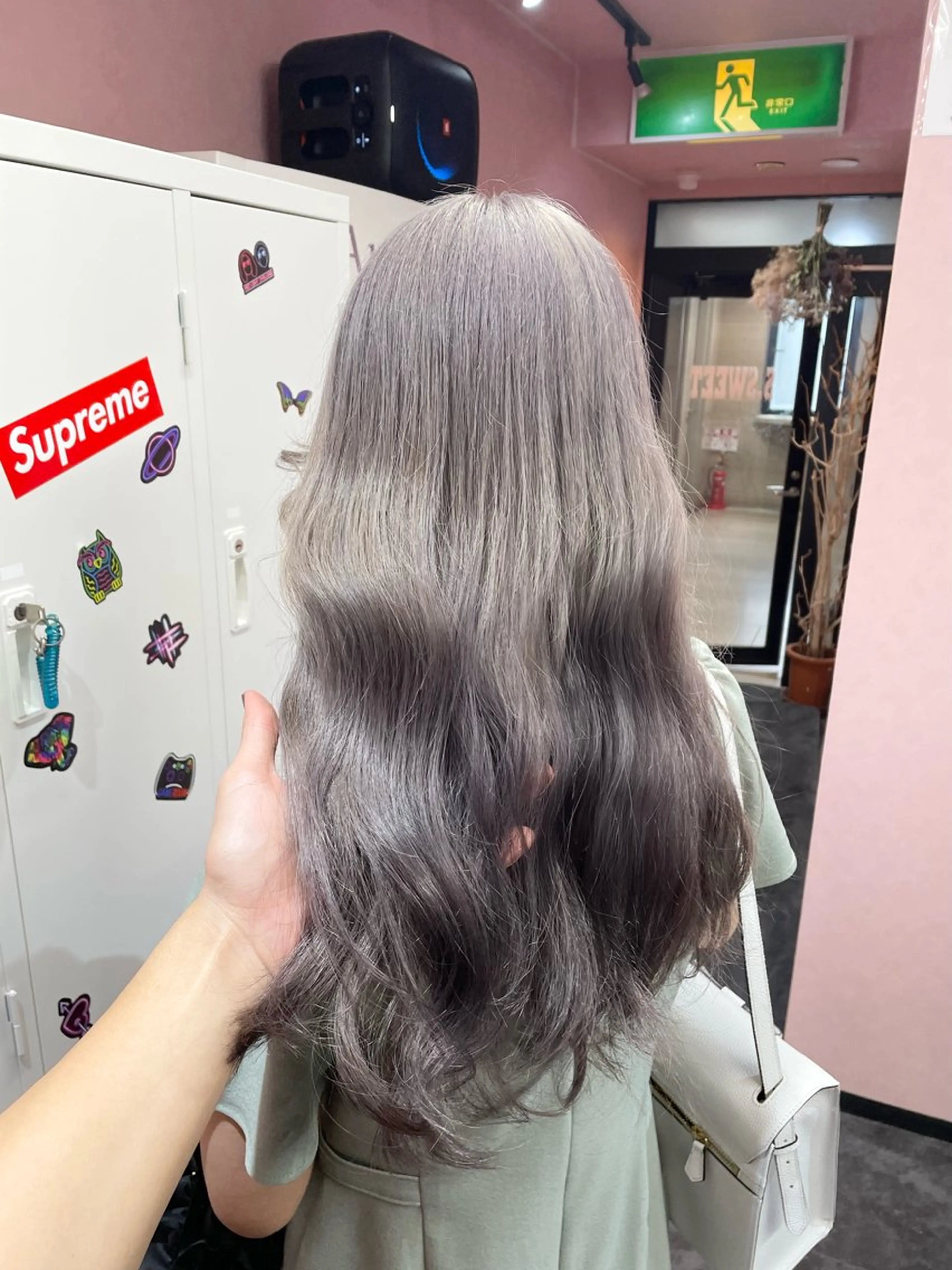 ロング カラー シルバー ヘアカラー ハイトーン/ブリーチ /hikaruのヘアスタイル