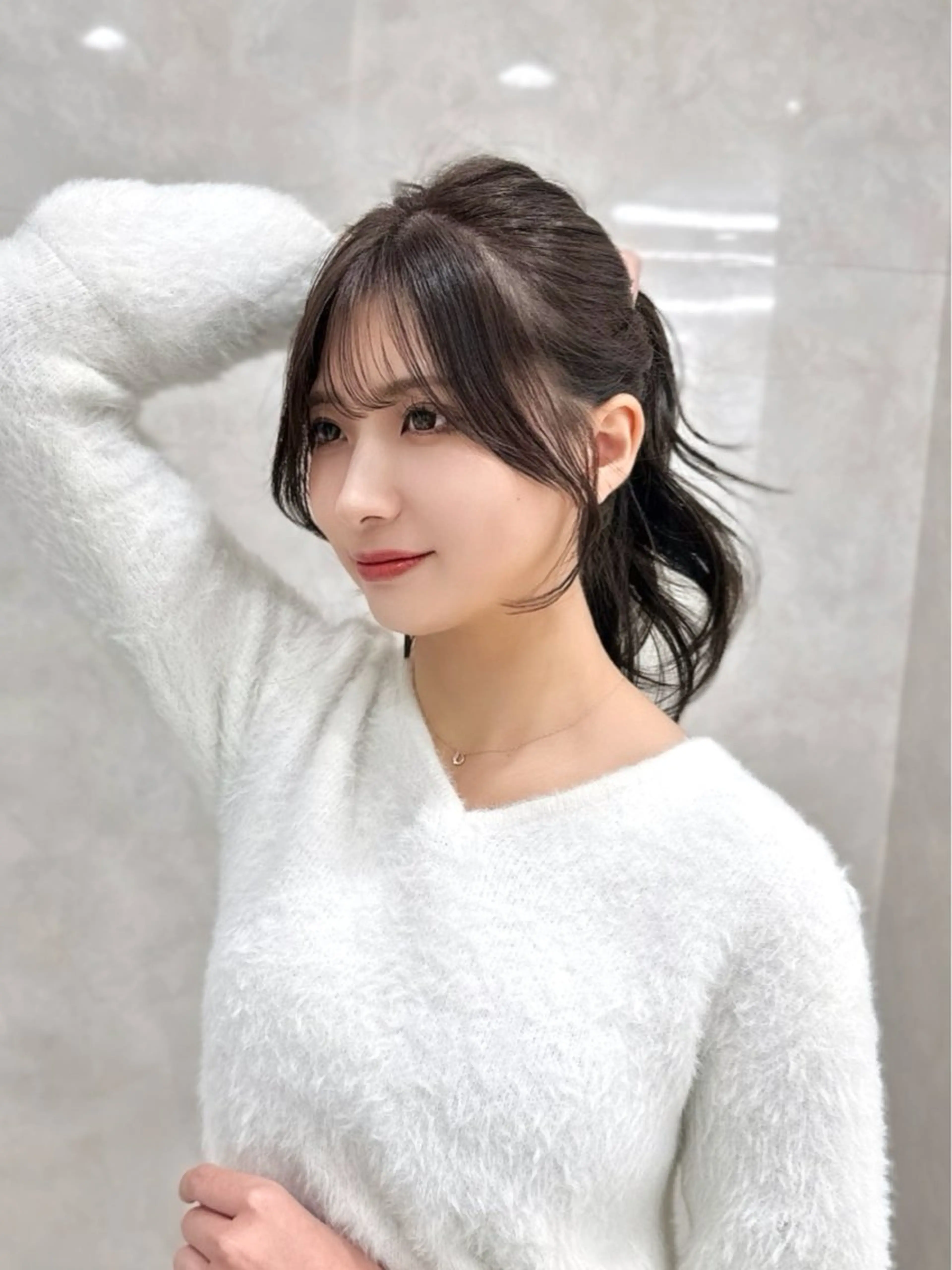 ロング カラー MAEUL NAGOYA所属・前髪顔周り/レイヤー 韓国/桔川恒のヘアスタイル