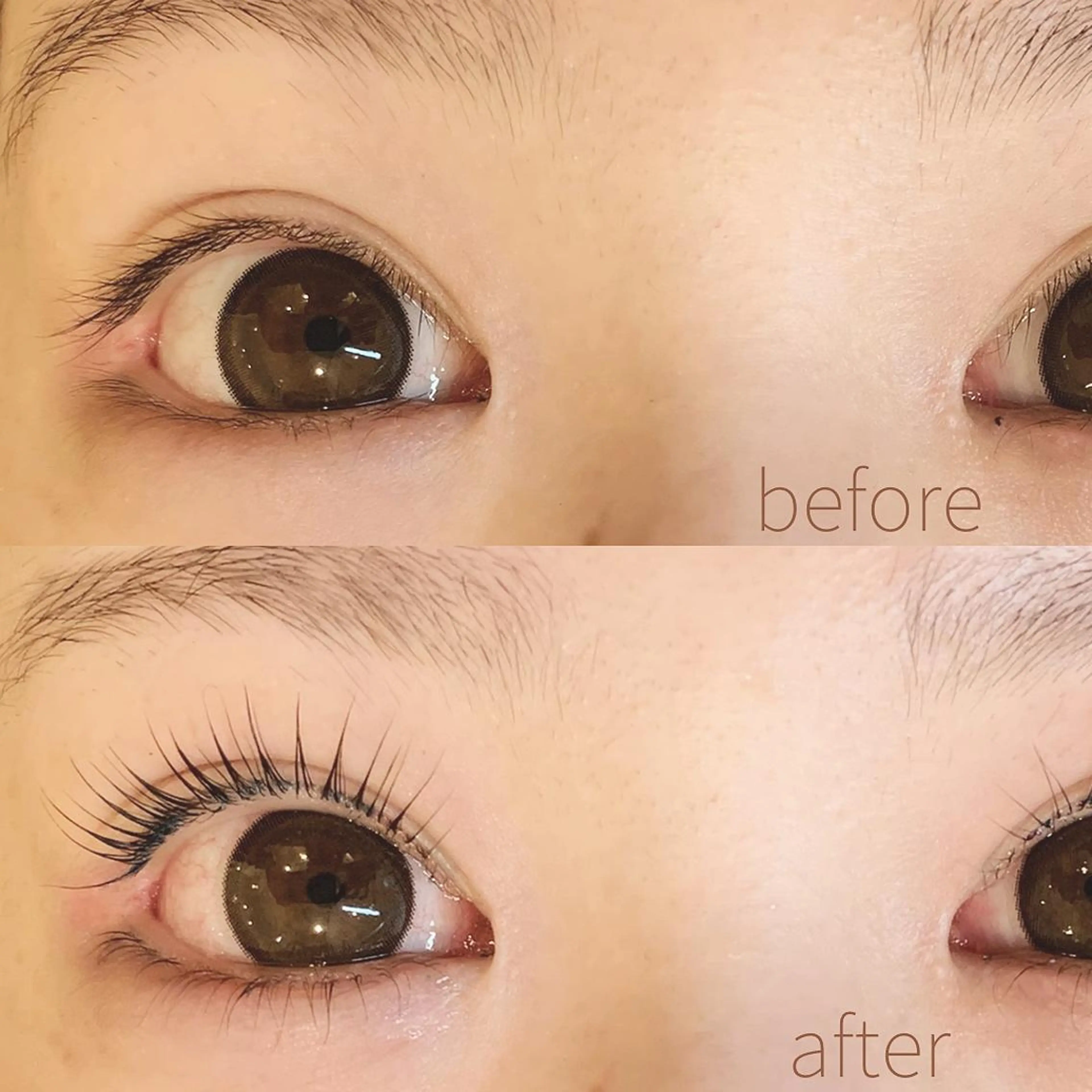 マツエク・マツパ パリジェンヌラッシュリフト 下まつげエクステ マツパ Roco'Lush カジ ユキナのマツエク・マツパデザイン