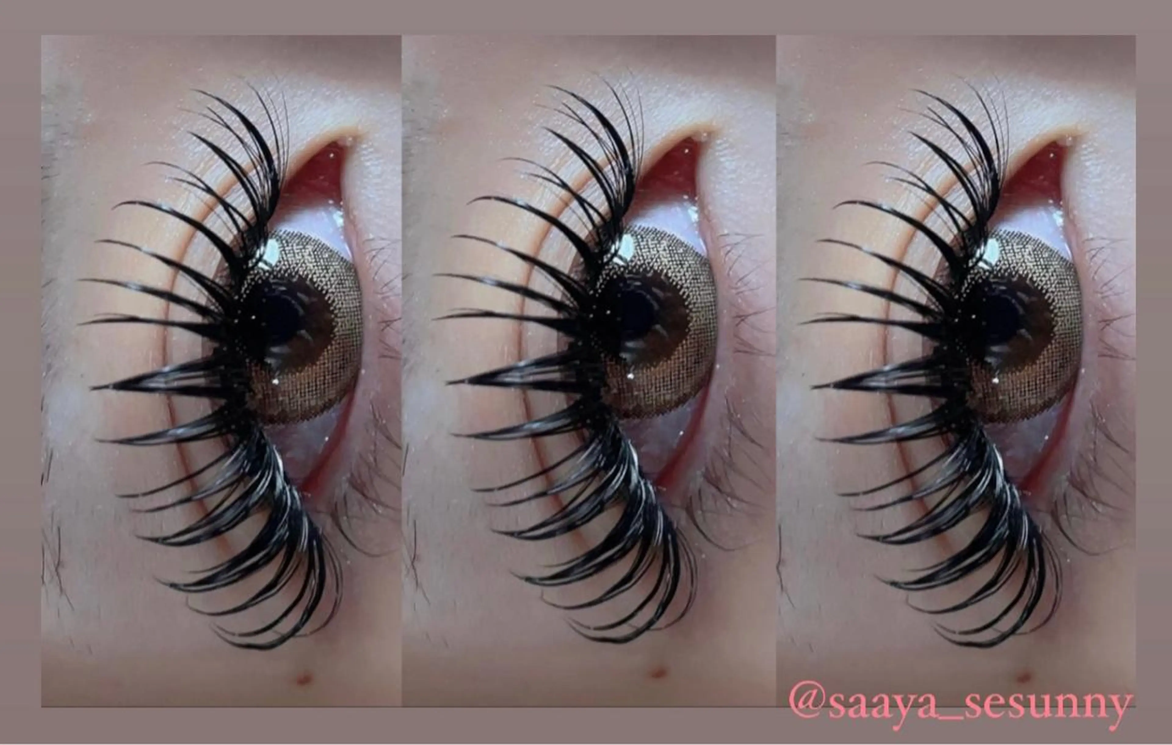 マツエク・マツパ SESUNNY セサ二ー　SAYAのマツエク・マツパデザイン