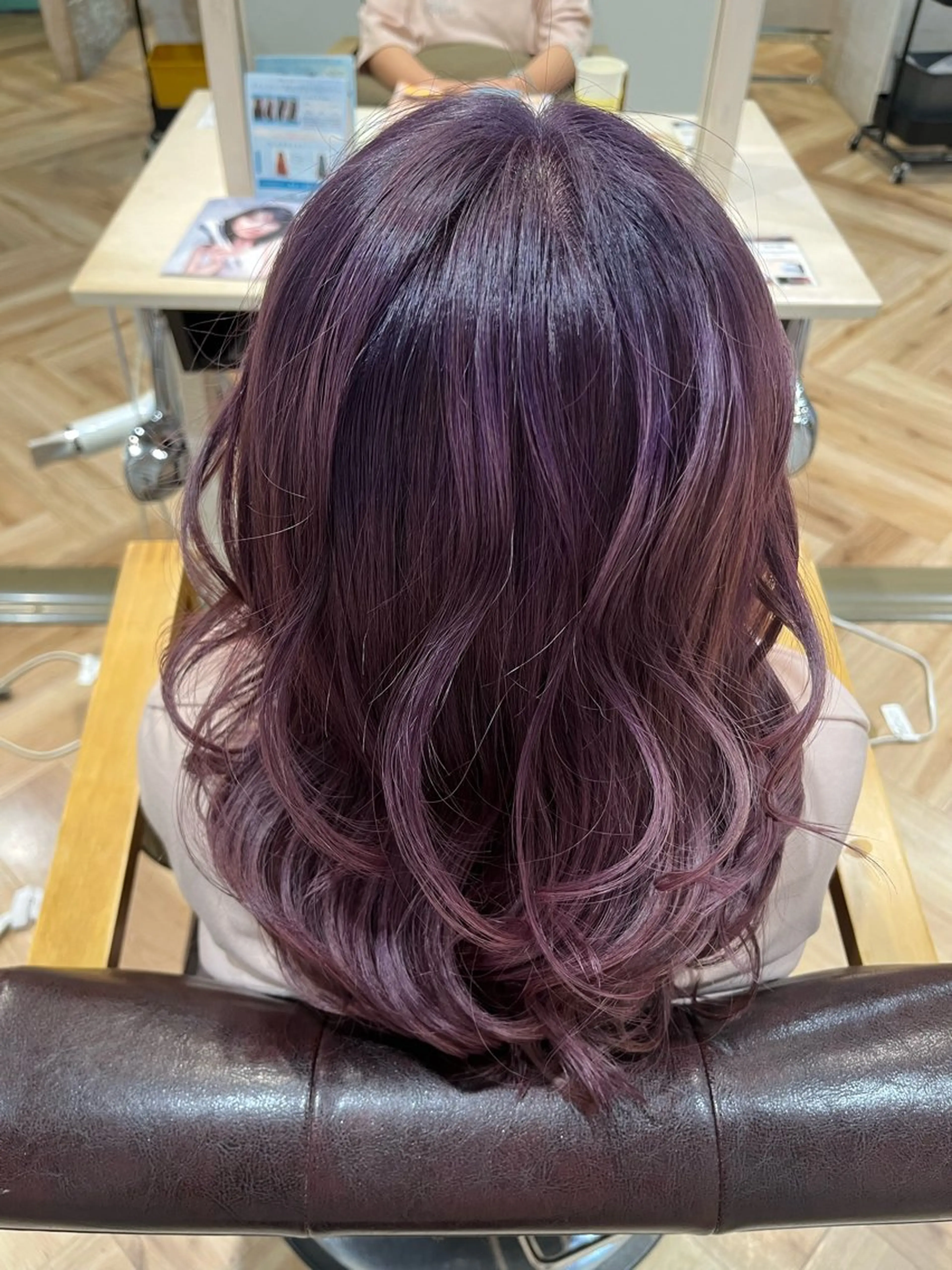 ミディアム カラー 田村 桃々のヘアスタイル