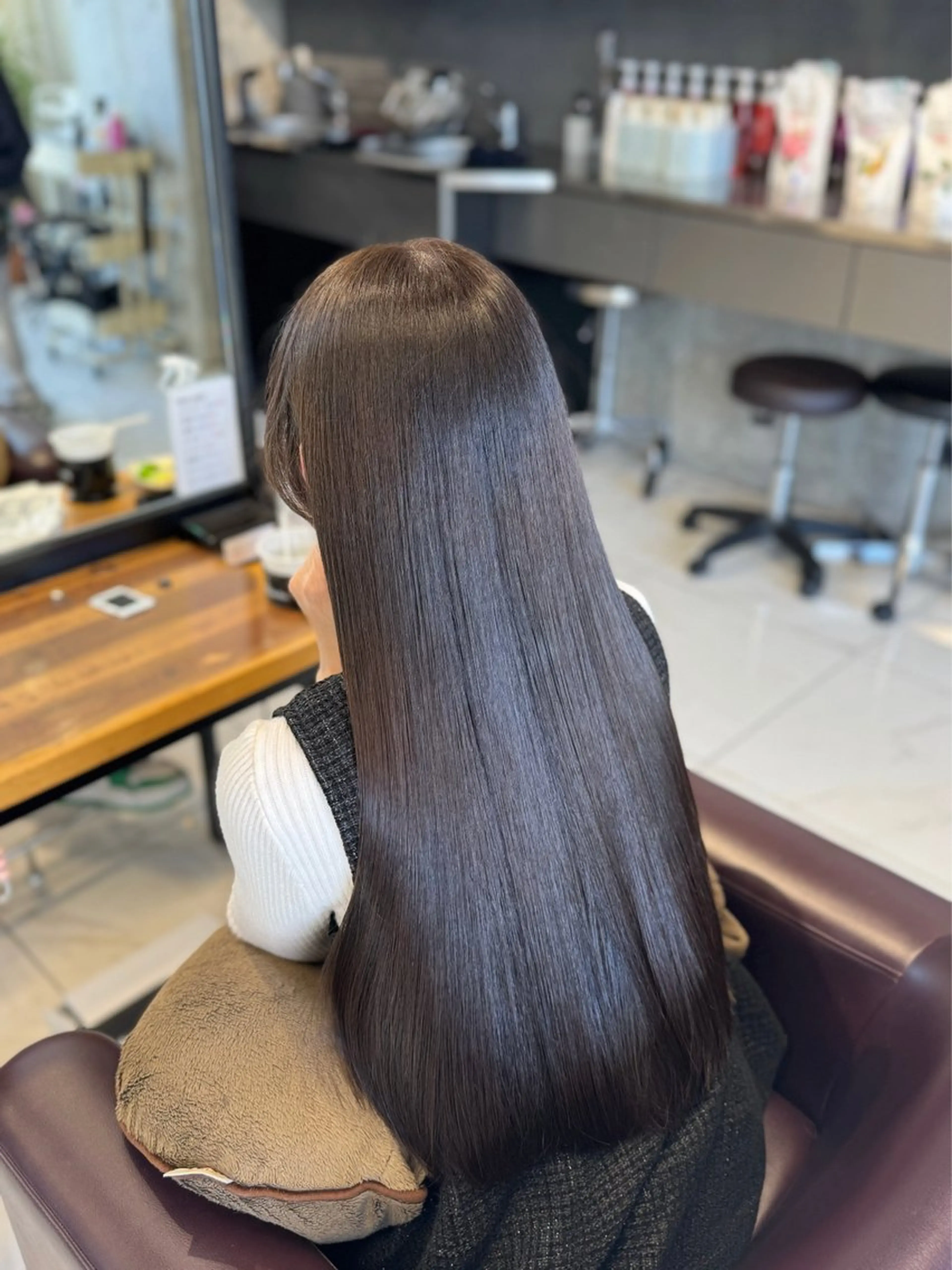 カラー ヘアカラー sweep 七海のヘアスタイル