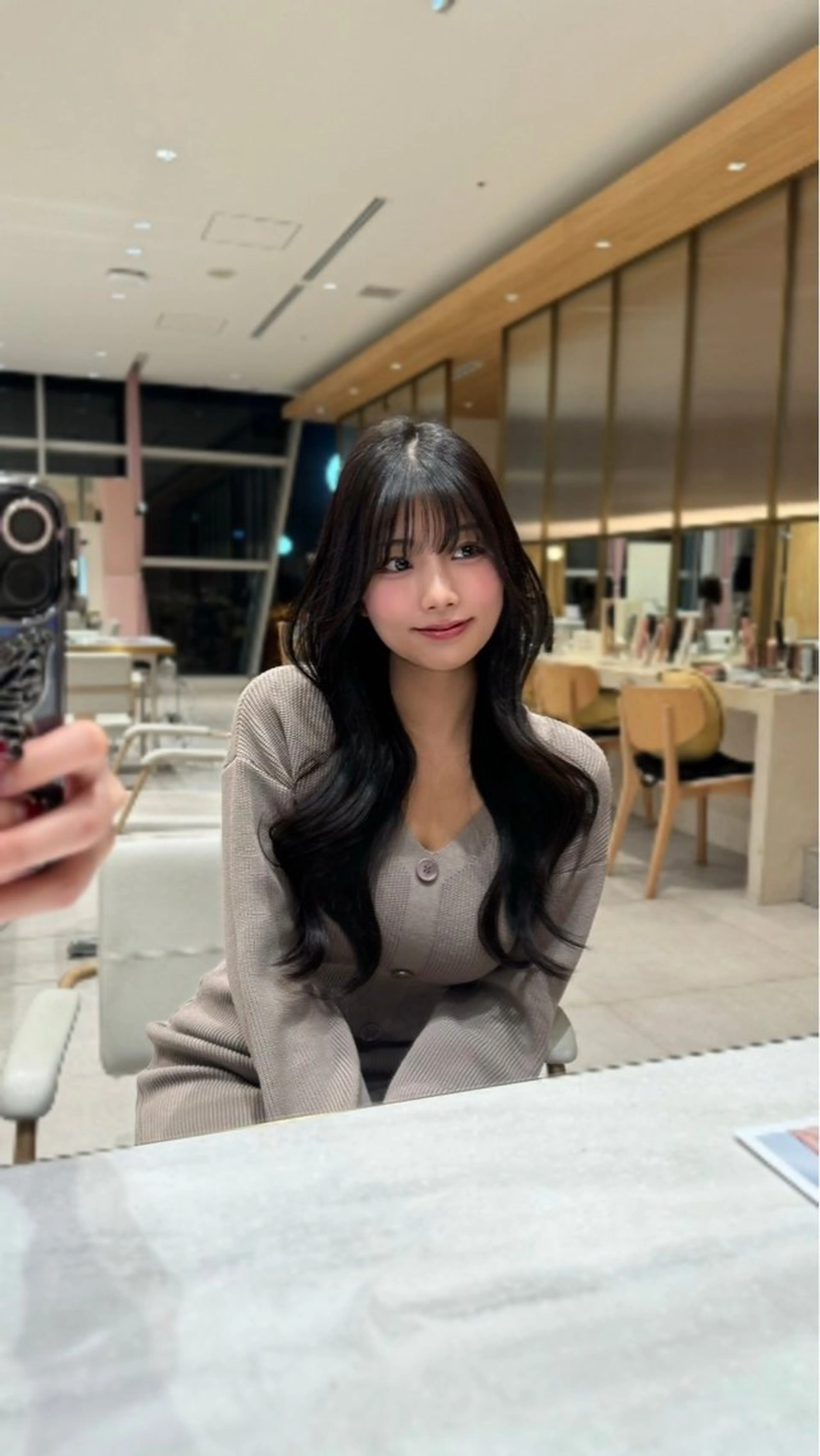 ロング ヘアアレンジ レイヤーカット/ 小塩 萌々香のヘアスタイル