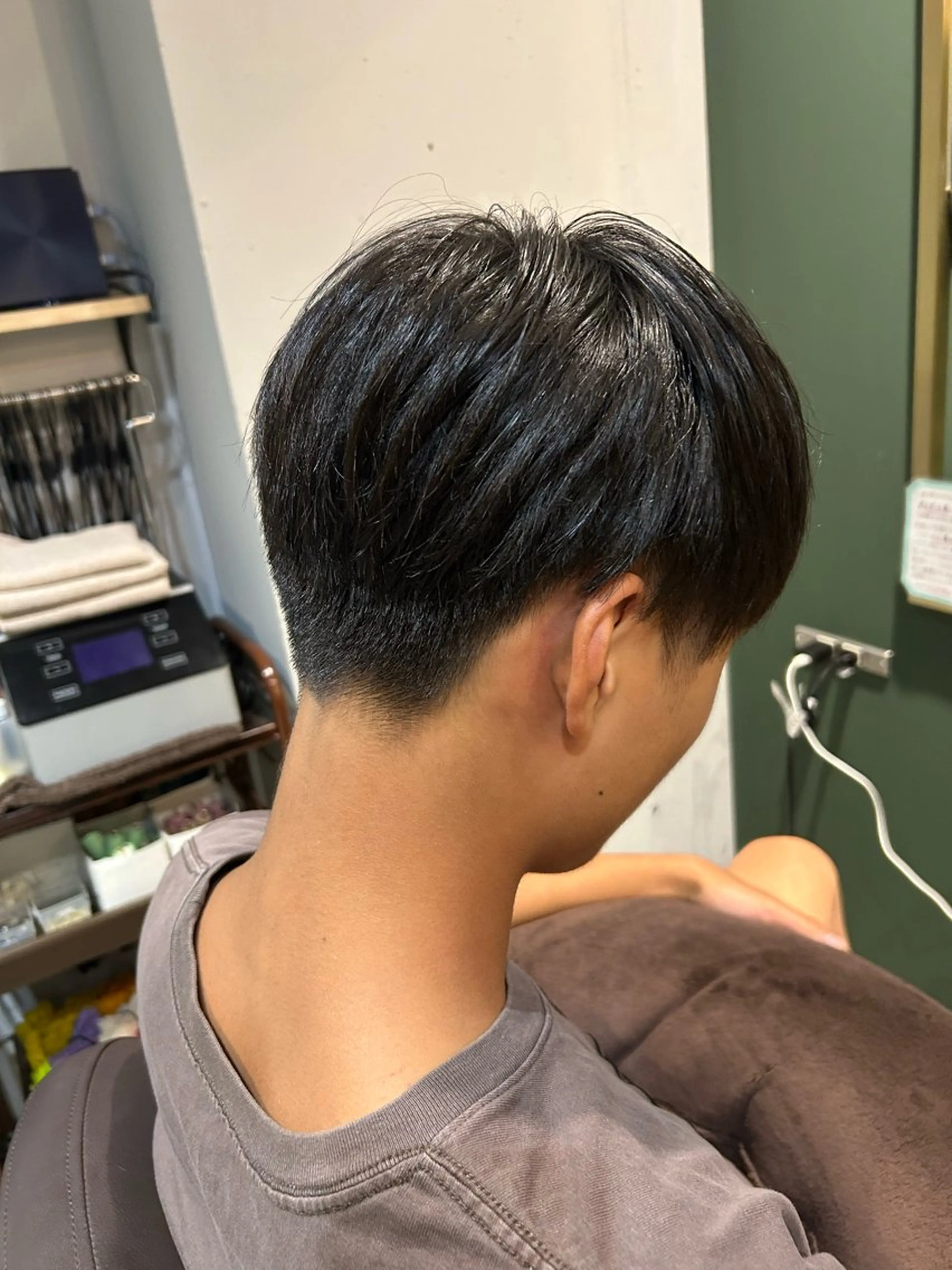 メンズ カット ❄️艶カラー/レイヤ ー/ボブ/mao❄️のヘアスタイル