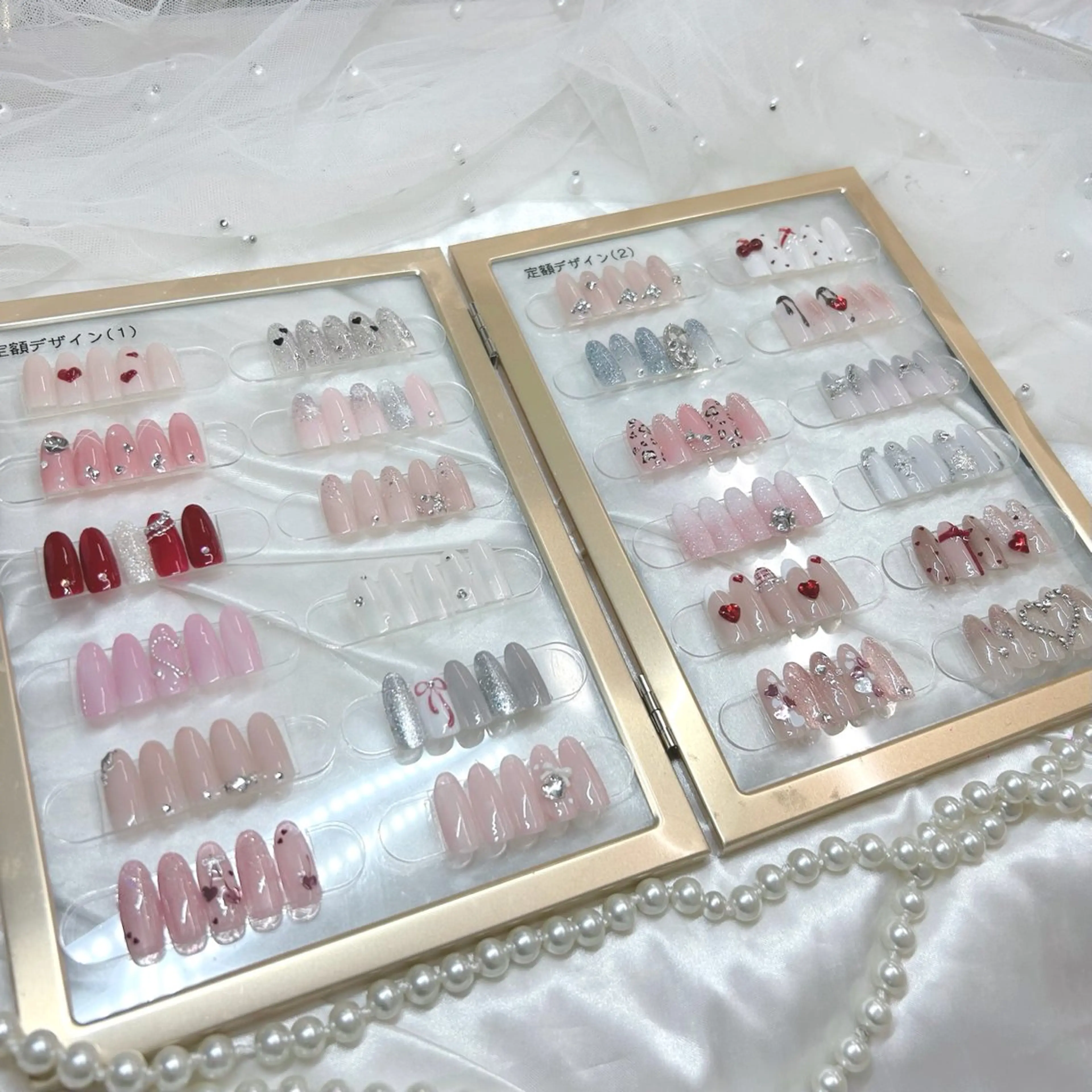 セミロング ハンドネイル Nailsalon Angeのネイルデザイン