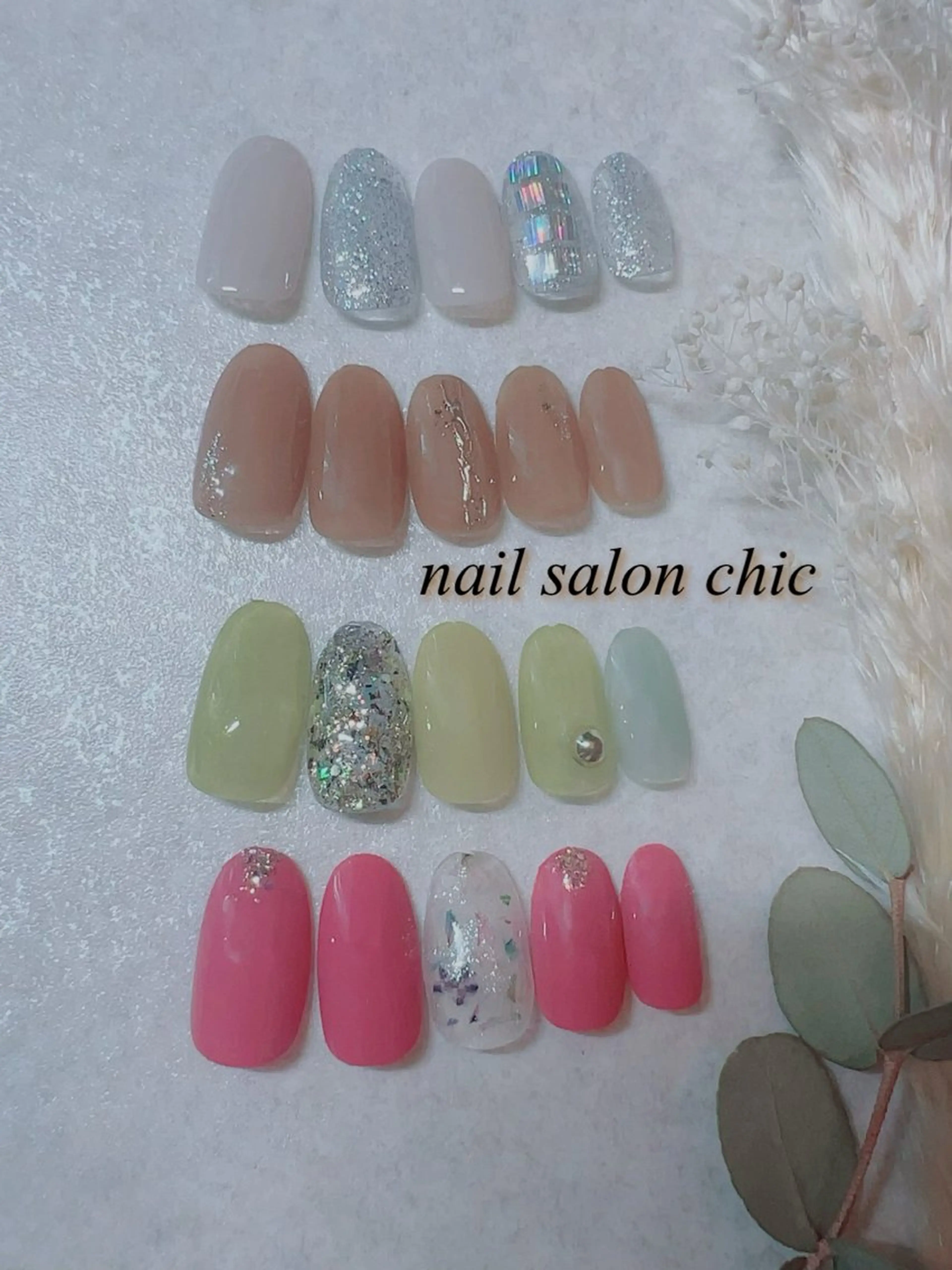 ネイル ハンドネイル nail salon chicのネイルデザイン