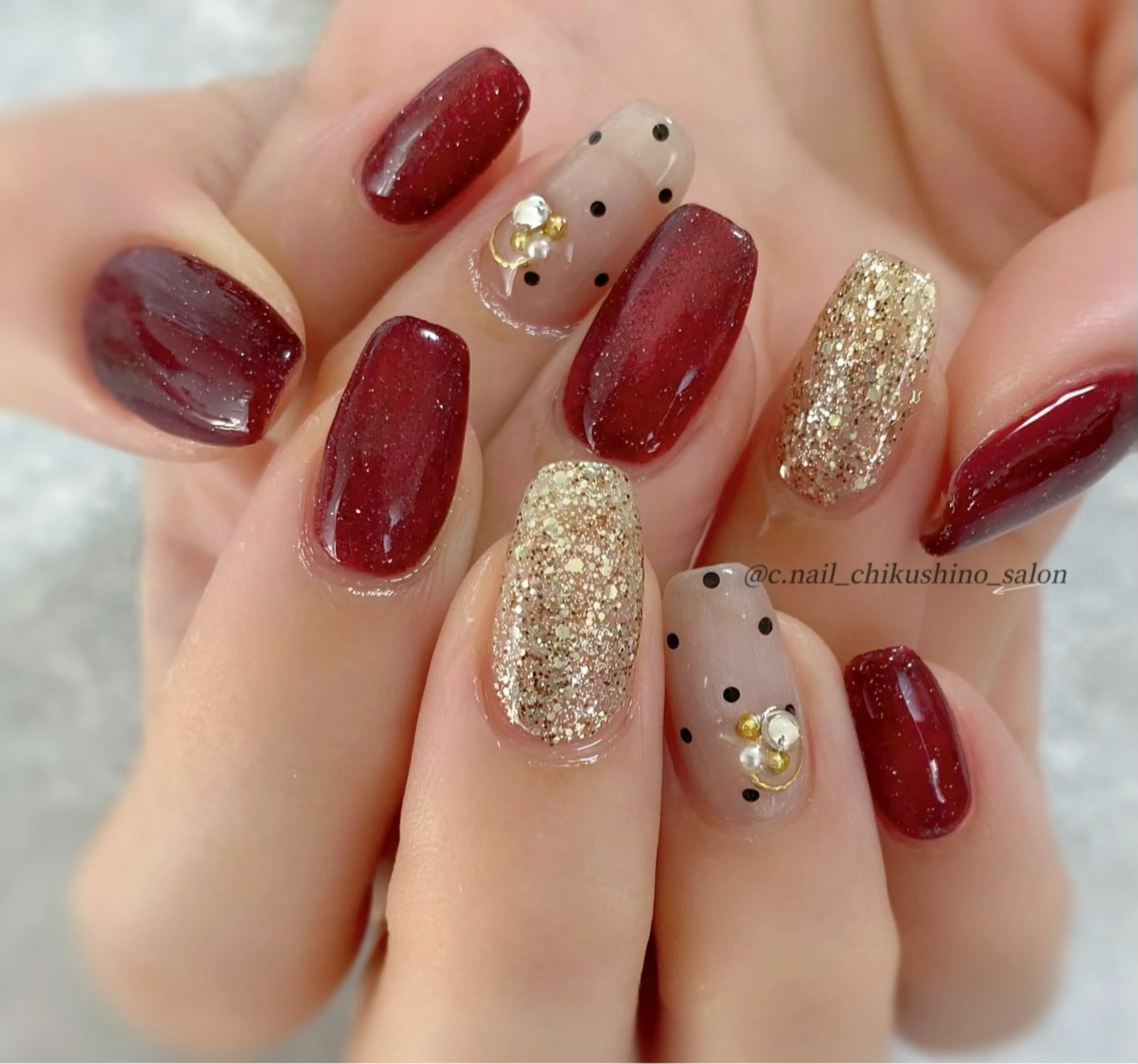 ネイル ハンドネイル C.Nail &Eye筑紫駅のネイルデザイン