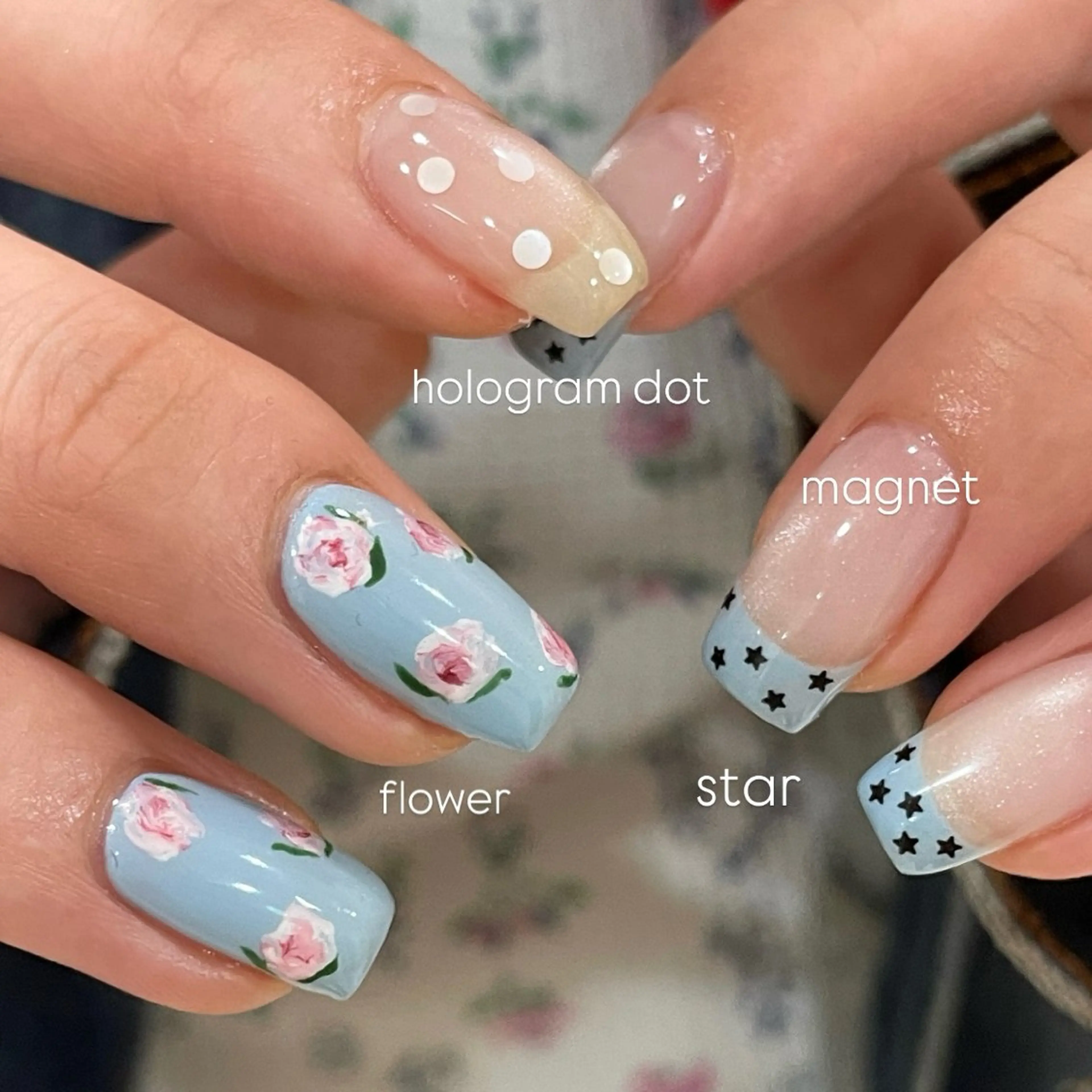 ネイル マグネットネイル ハンドネイル you (ユウ)のネイルデザイン