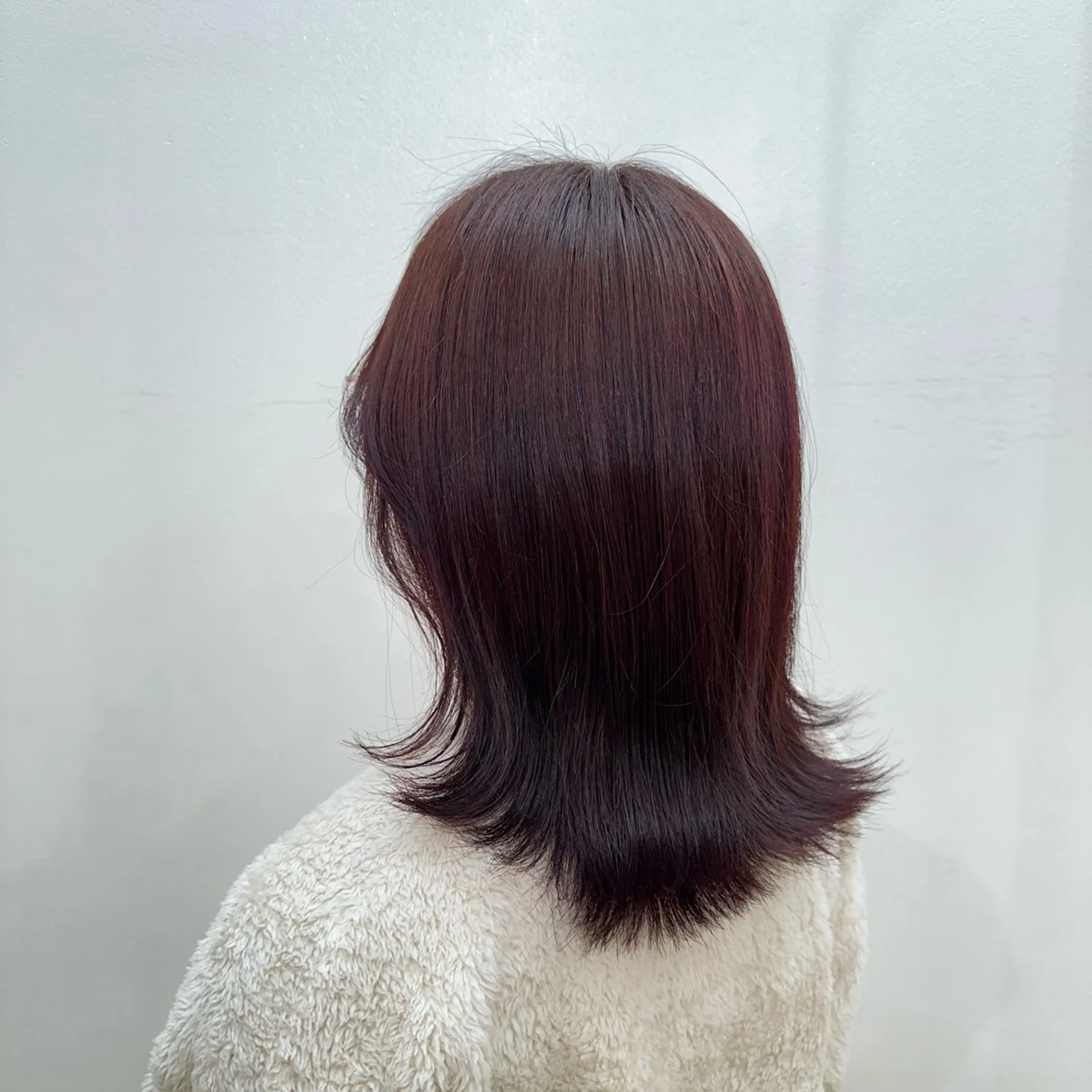 ミディアム カラー ブラウンカラー イルミナカラー ピンクカラー ピンクブラウン ✵ ✯MOMOKA✯ ✵のヘアスタイル