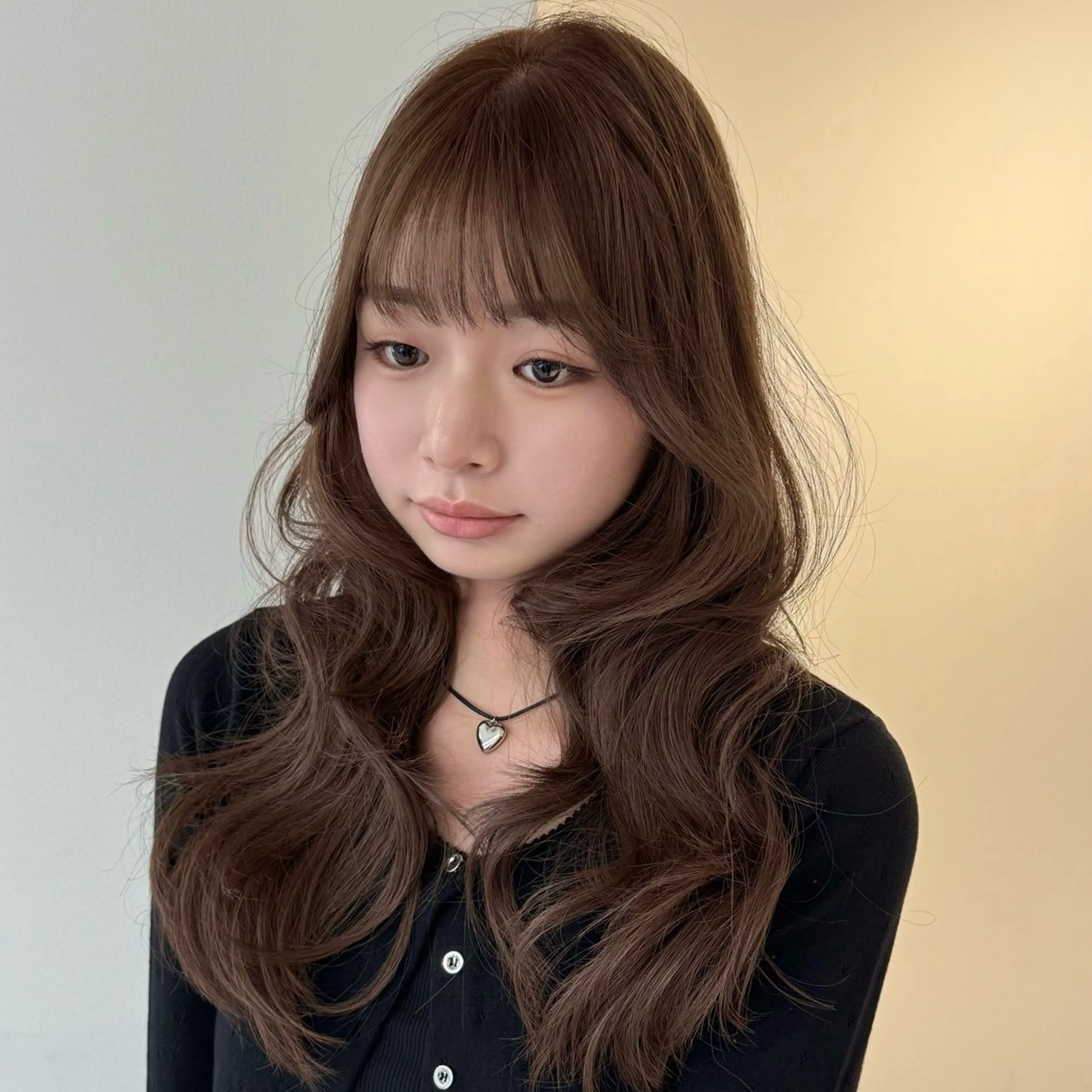 ロング カット ヘアカラー トリートメント ヘアセット Rita/髪質改善 /透明感カラーのヘアスタイル