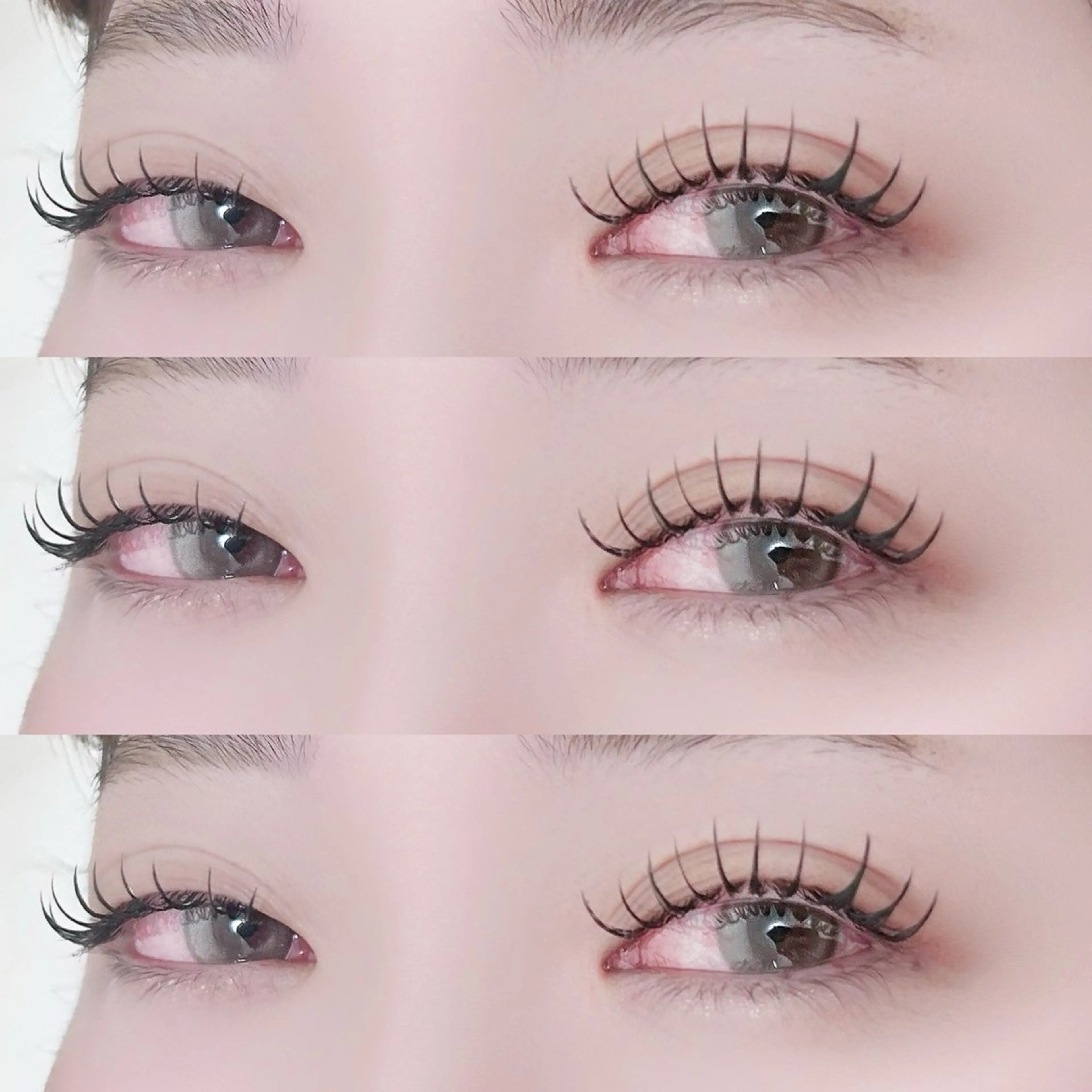 マツエク・マツパ 韓国風顔まわり/ベー ジュ/マツエク♡美咲のヘアスタイル