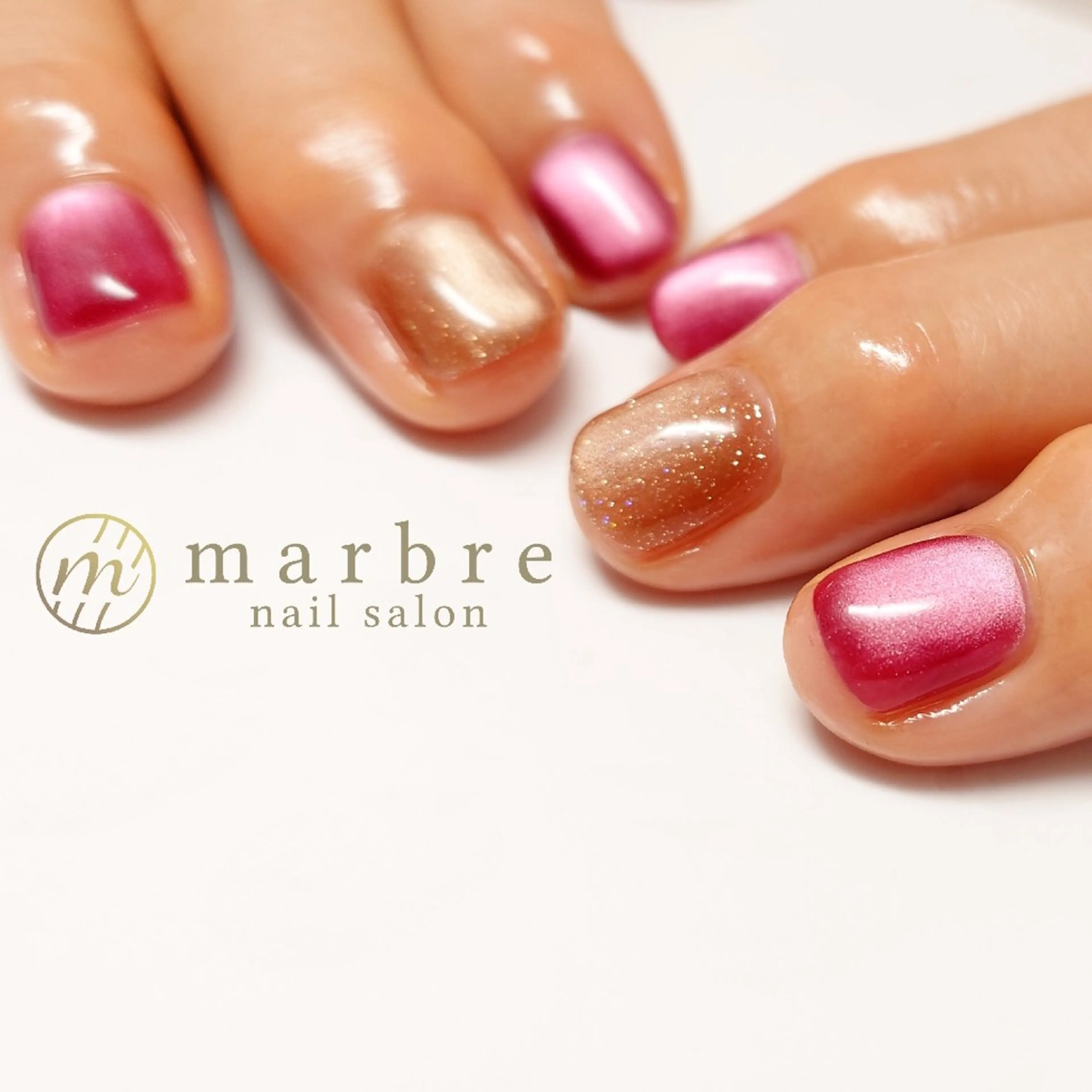 ネイル ハンドネイル marbre所属・marbre マルブルのネイルデザイン