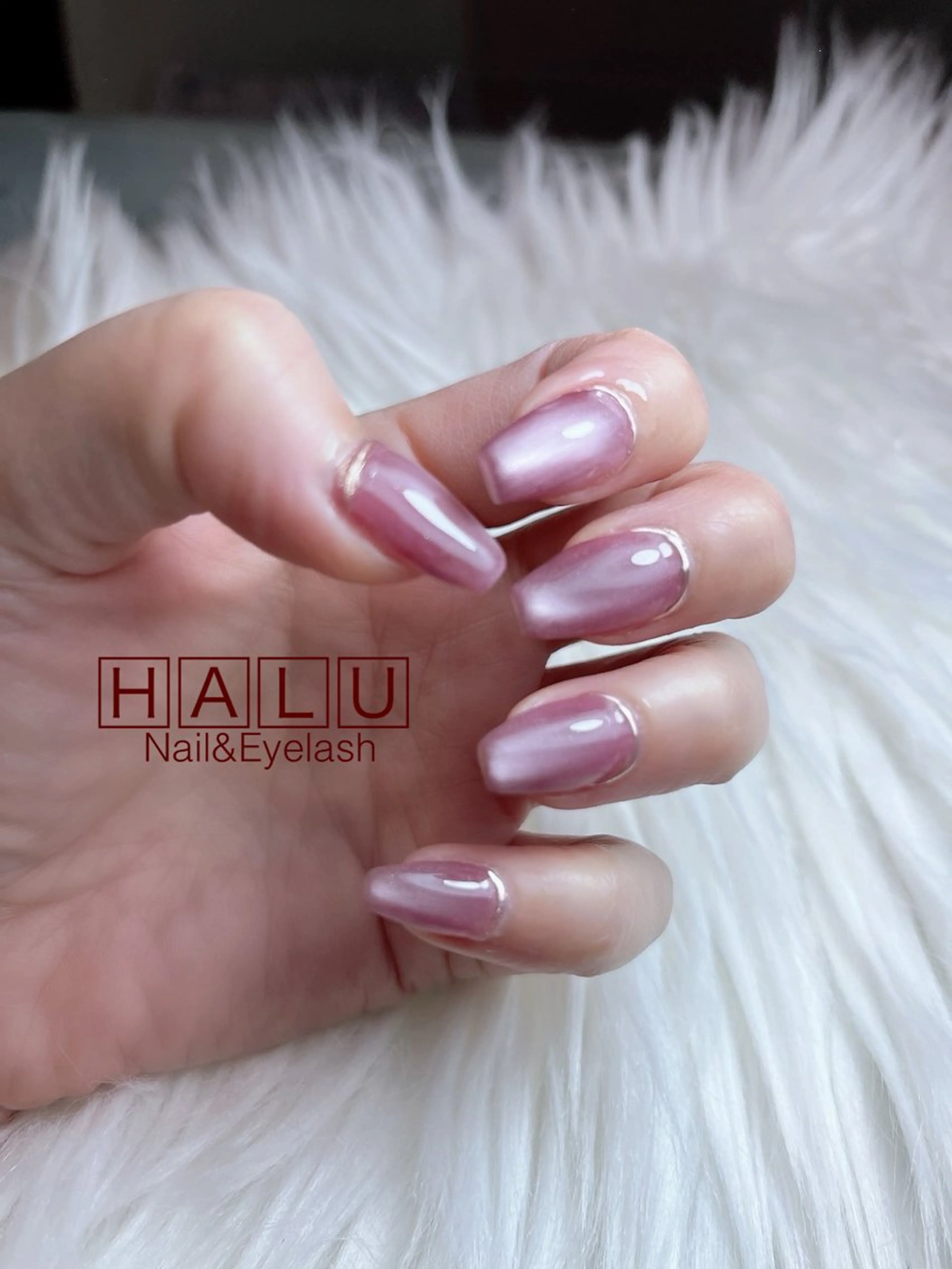 ネイル ミラーネイル HALU ハルのネイルデザイン