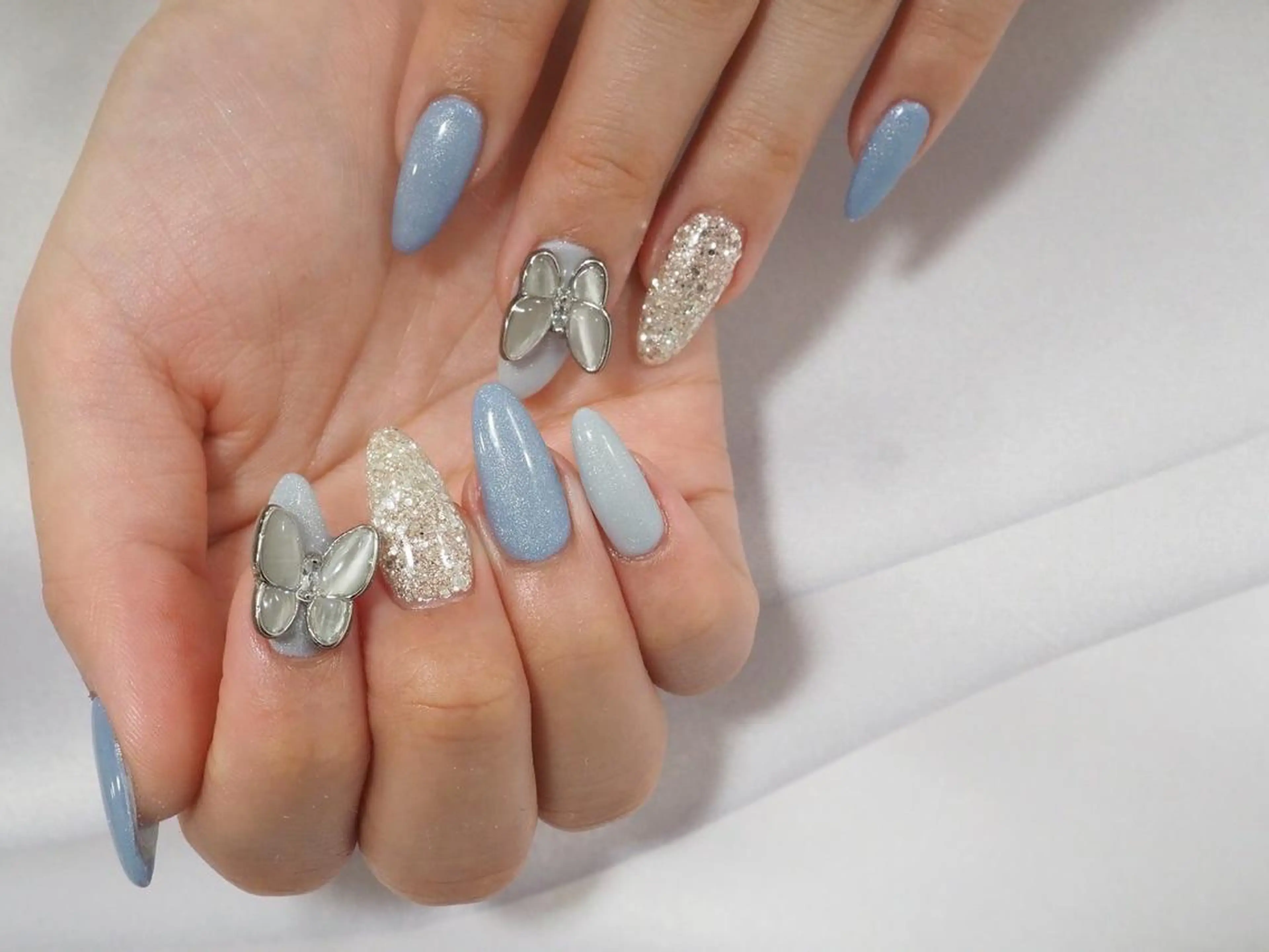 ロング ネイル Amore 板谷爽花のネイルデザイン