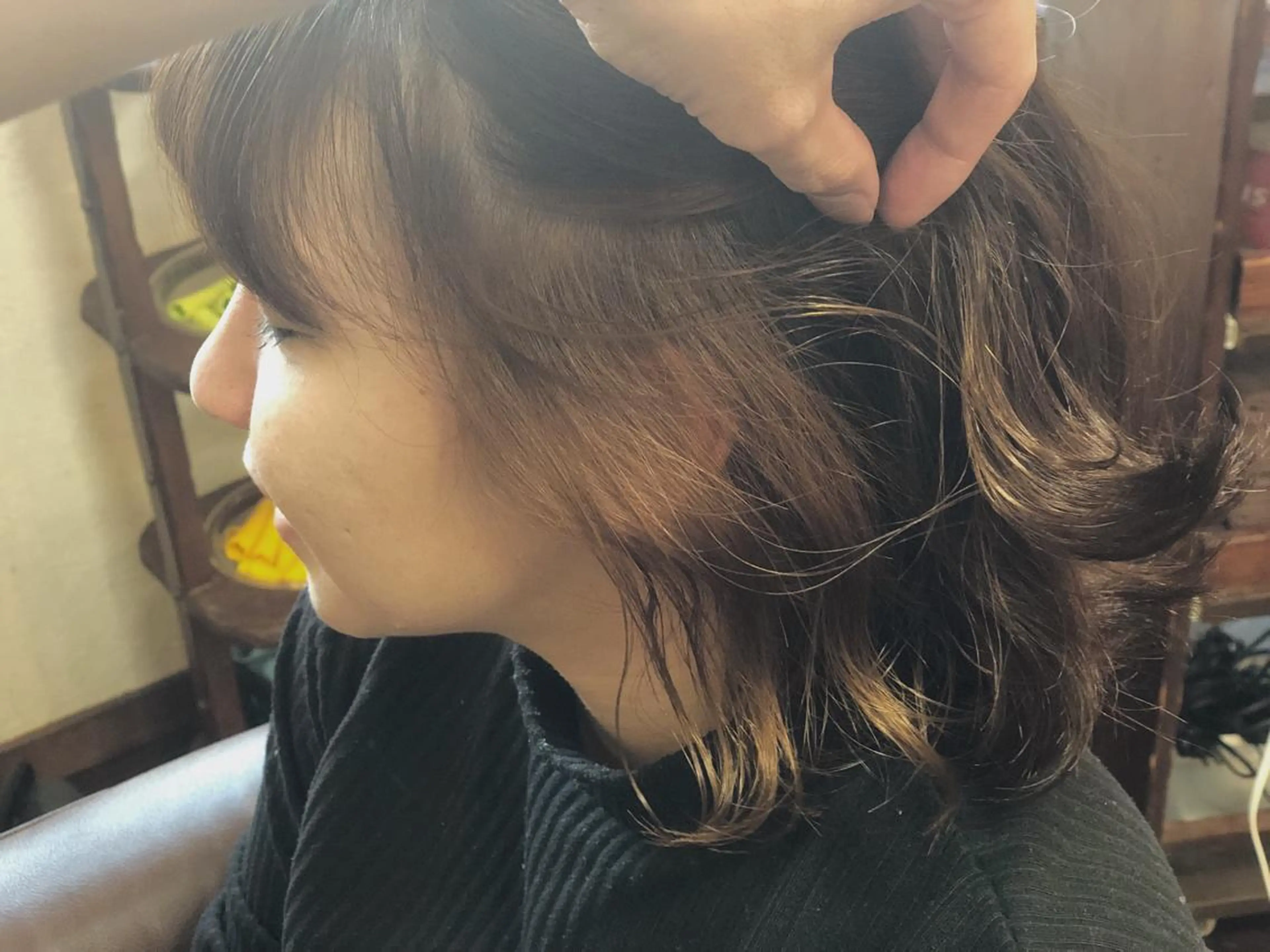 ミディアム カラー Snaly カラー特化ページのヘアスタイル