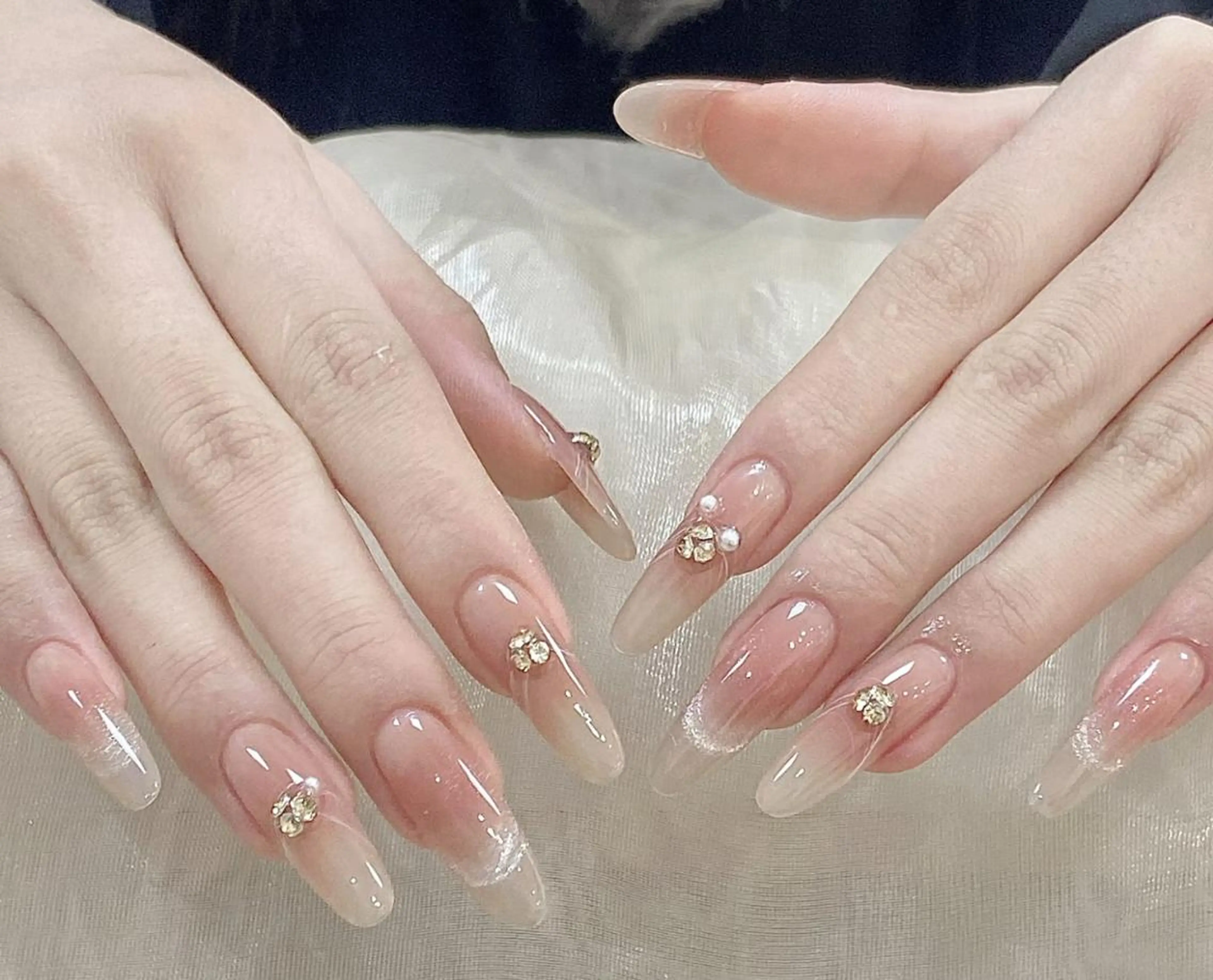 ネイル ハンドネイル ハンドケア 🍑 momo_nailのネイルデザイン