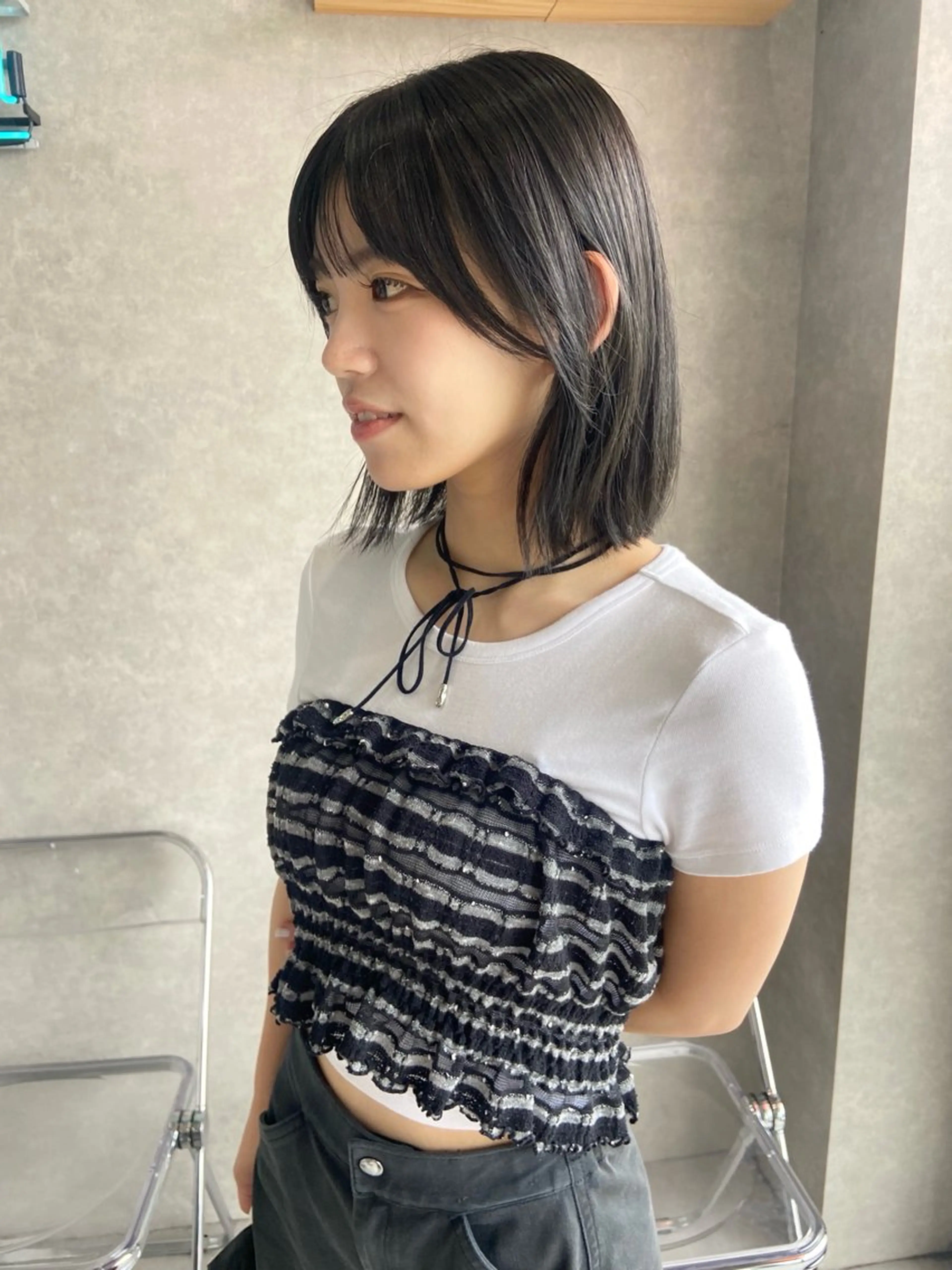 ショート カット 山岸 未玖のヘアスタイル