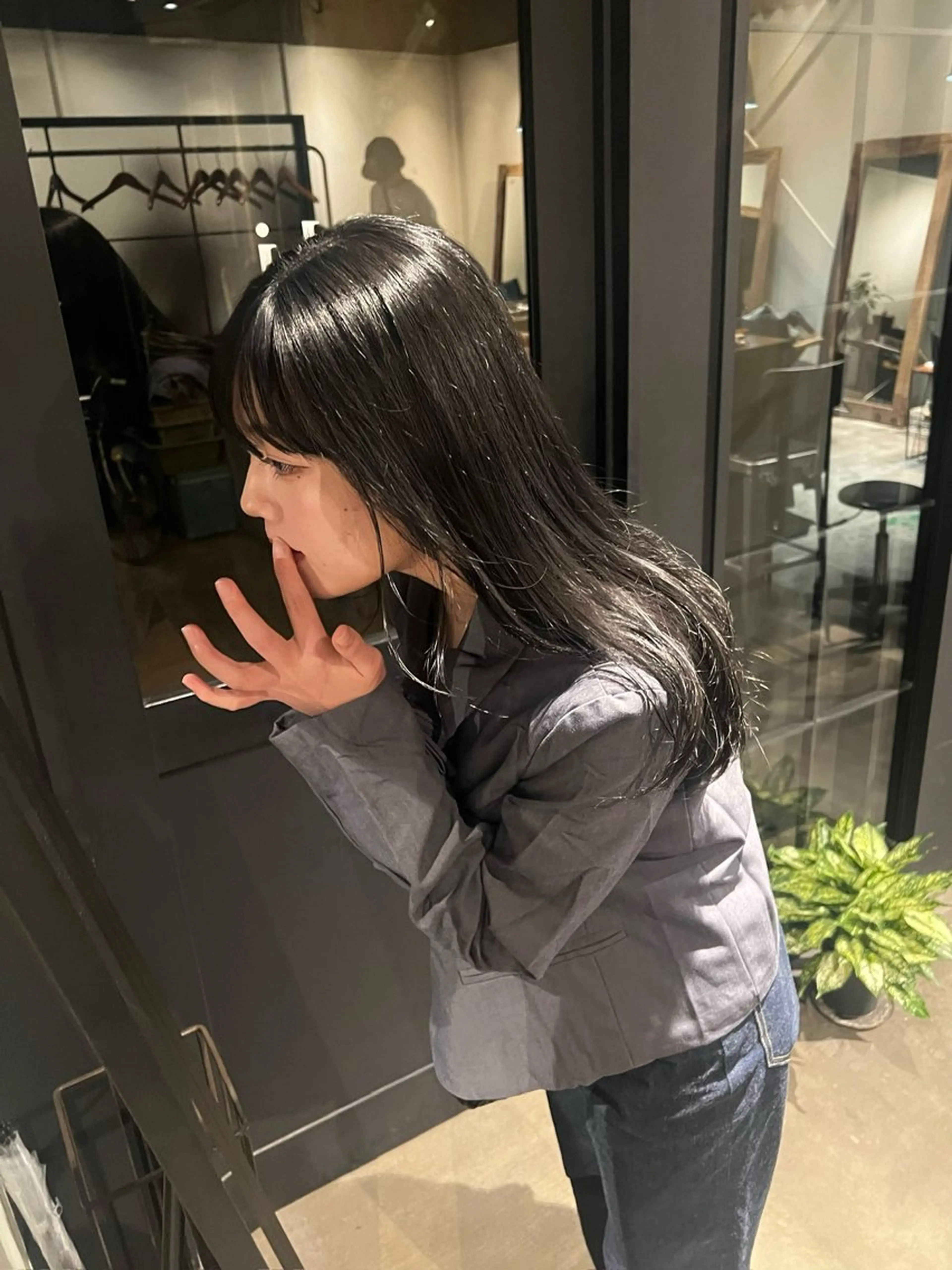 カラー the hinc所属・miyu /大阪 /レイヤーカットのヘアスタイル