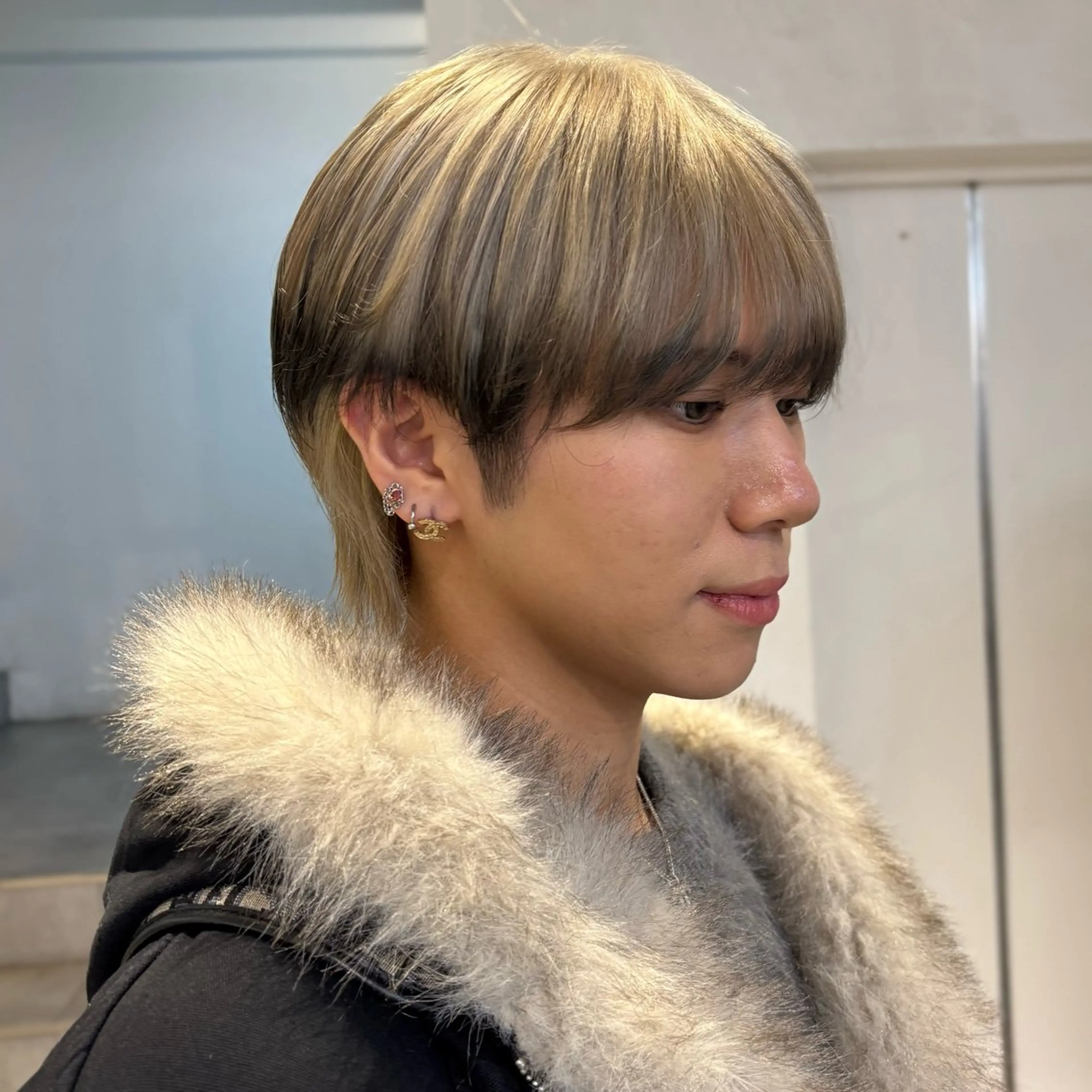 カラー メンズ メンズパーマ/ メッシュ📍ユリのヘアスタイル