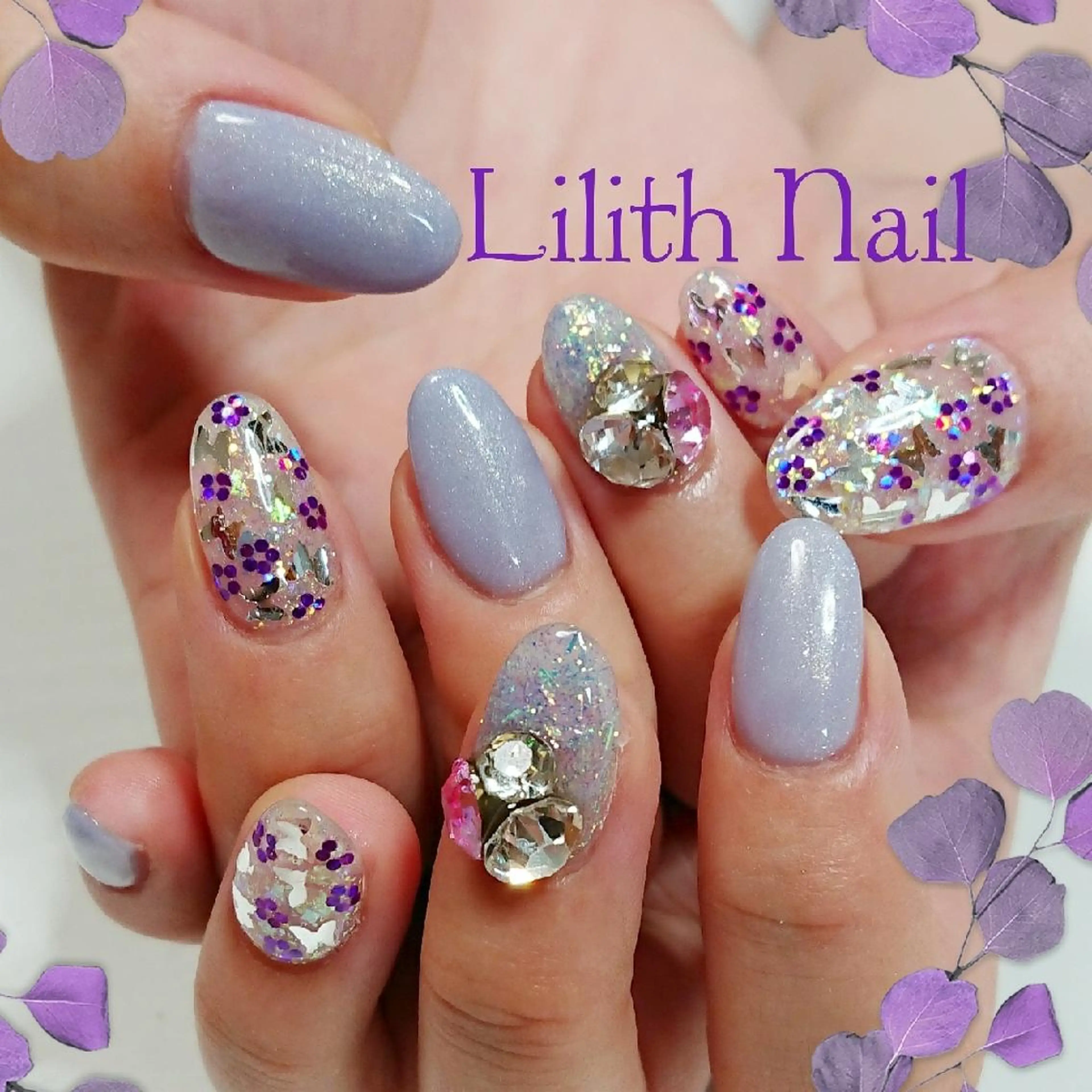 ネイル キラキラネイル Lilith Nailのネイルデザイン