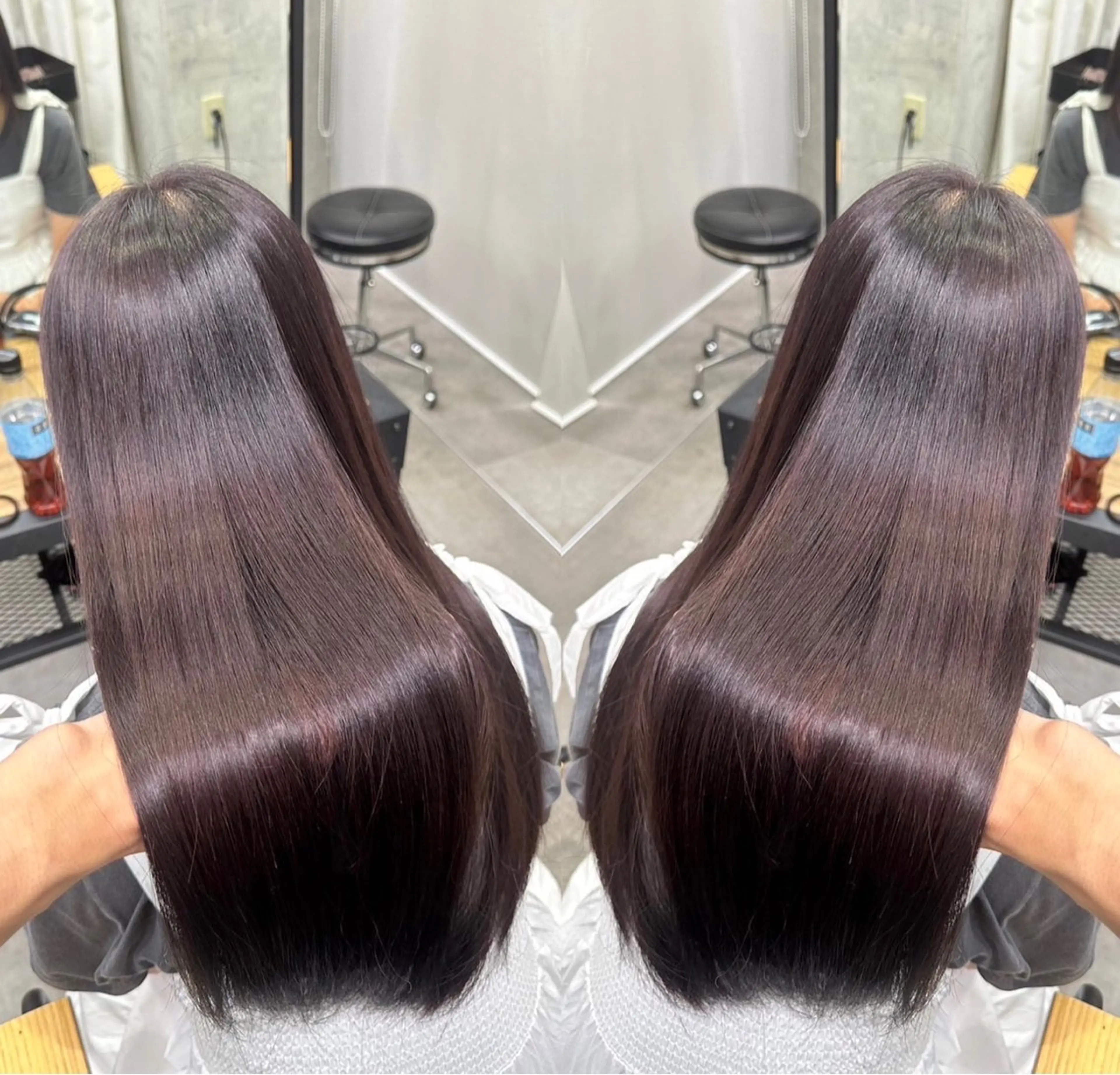 ロング 縮毛矯正 RAF TOKYO 2nd所属・美髪矯正/髪質改善/ ヒロムのヘアスタイル