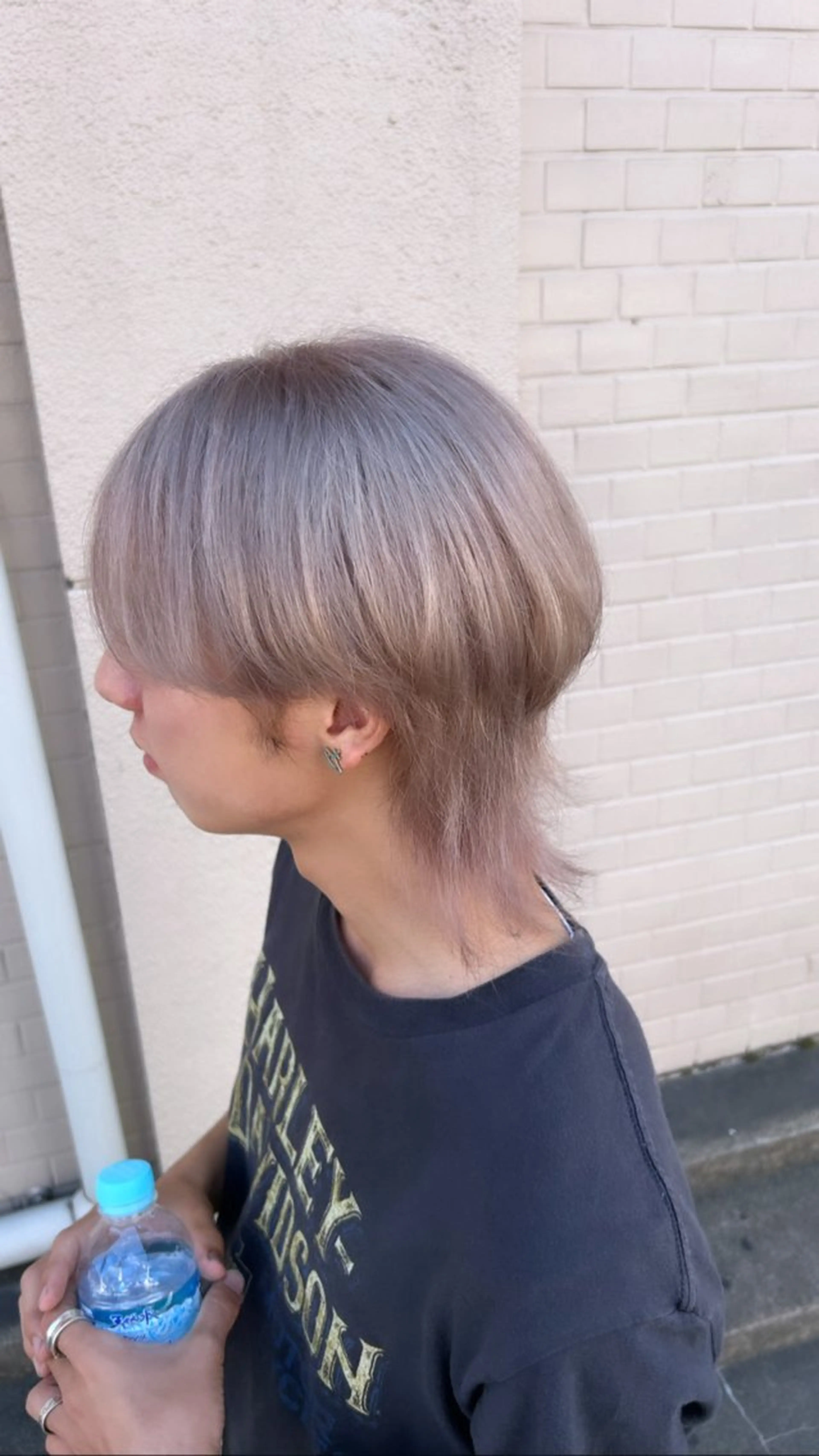 カラー メンズ 田村 柊真のヘアスタイル