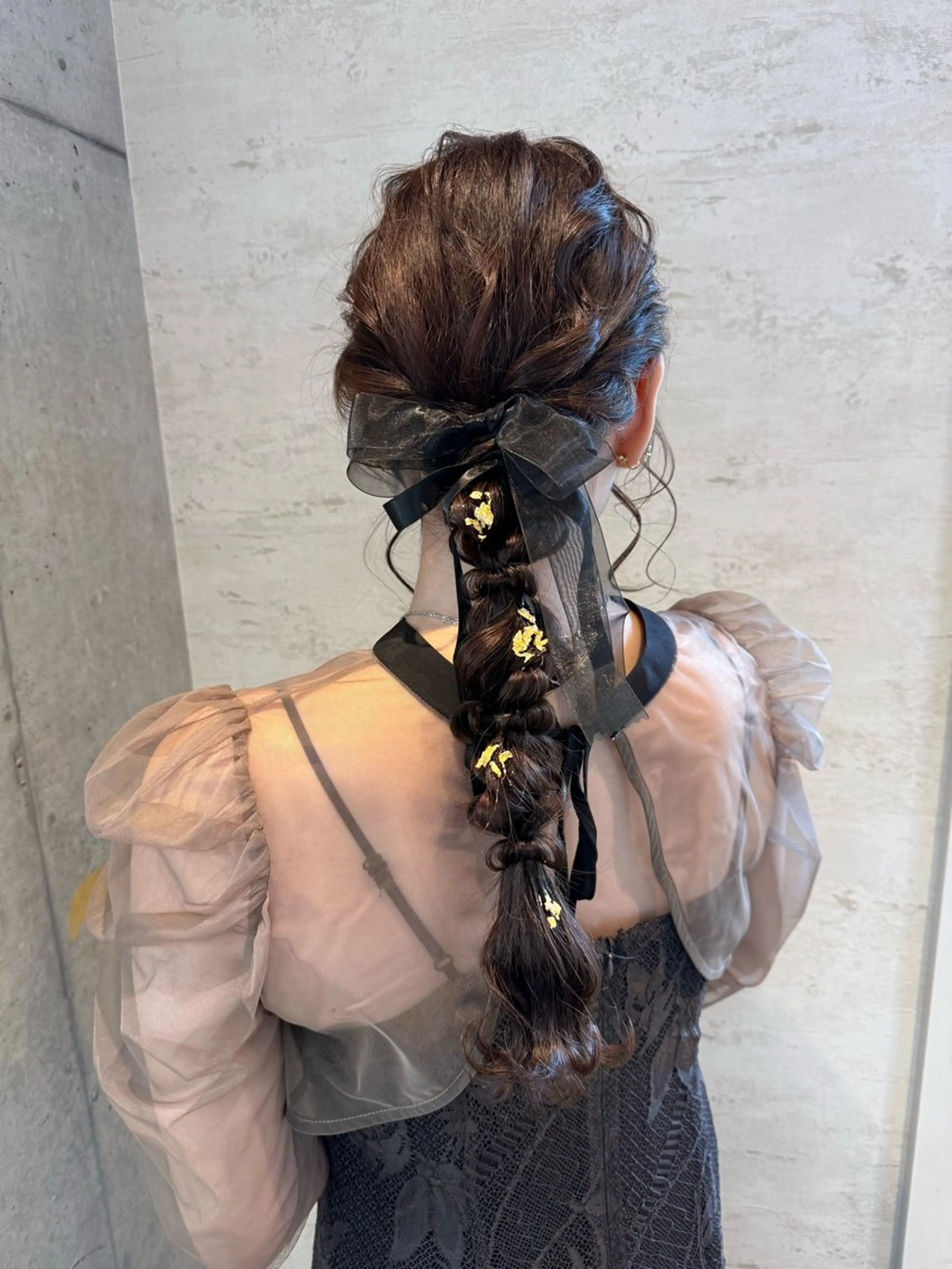 ヘアアレンジ ヘアセット 女性に人気♪ はやしほのかのヘアスタイル