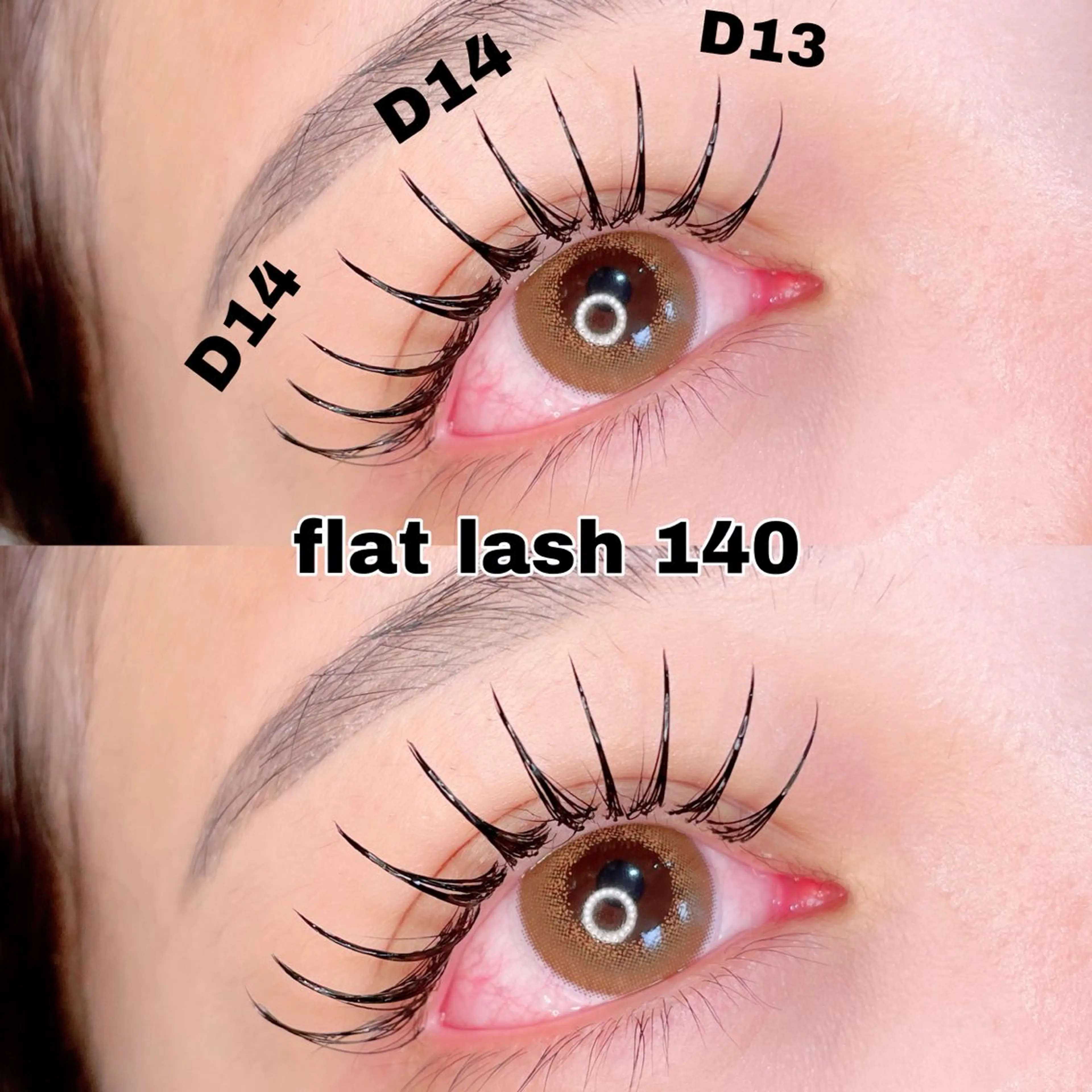 🩵フラットラッシュ60分🩵【オフなし140本・オフあり120本】アイシャンプー付き［再来様・オフ代 各500円］の写真