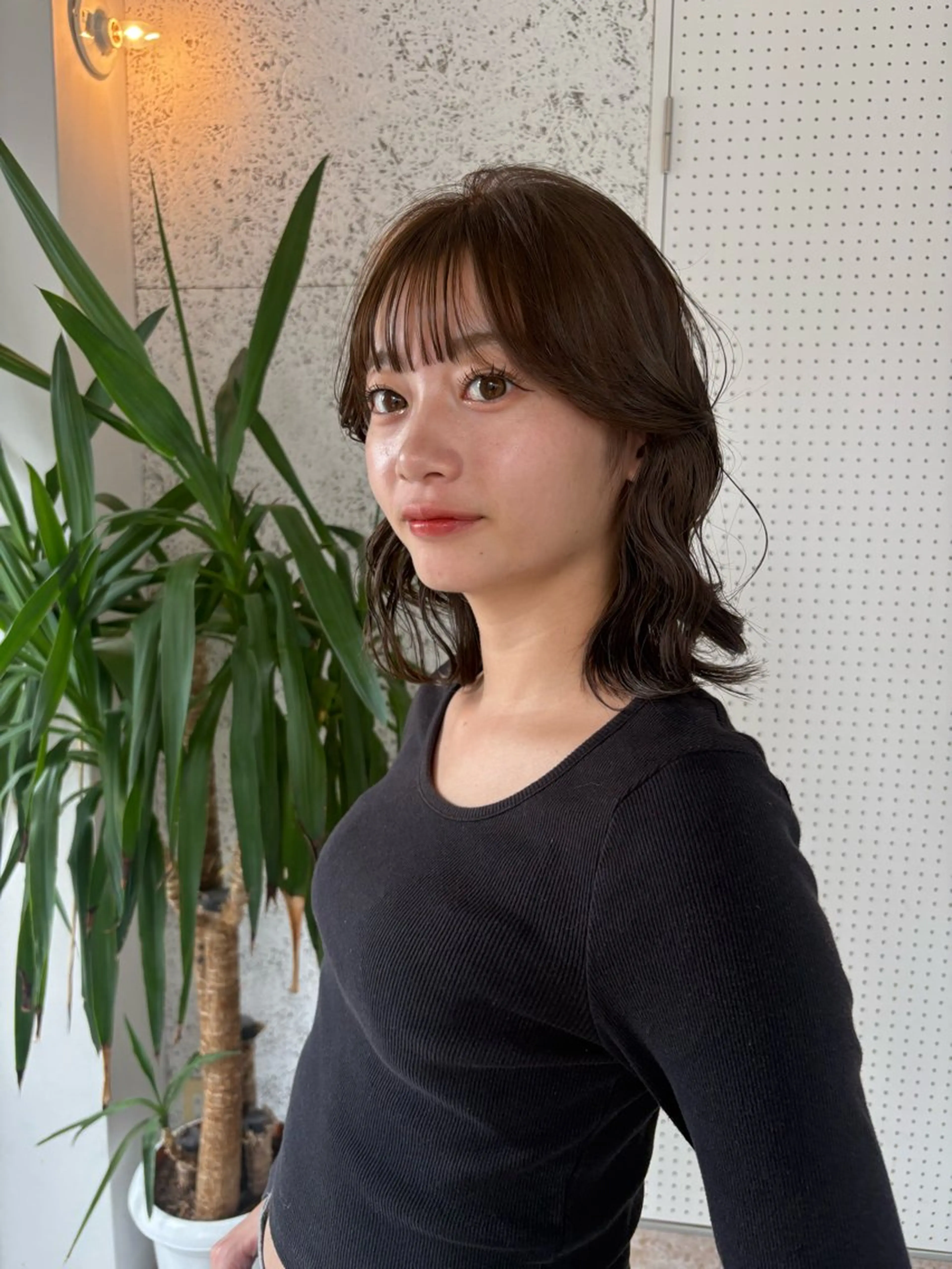 セミロング カラー カット ヘアカラー トリートメント Steed Tokyo所属・Steed /立川/ レイヤー/futahのヘアスタイル