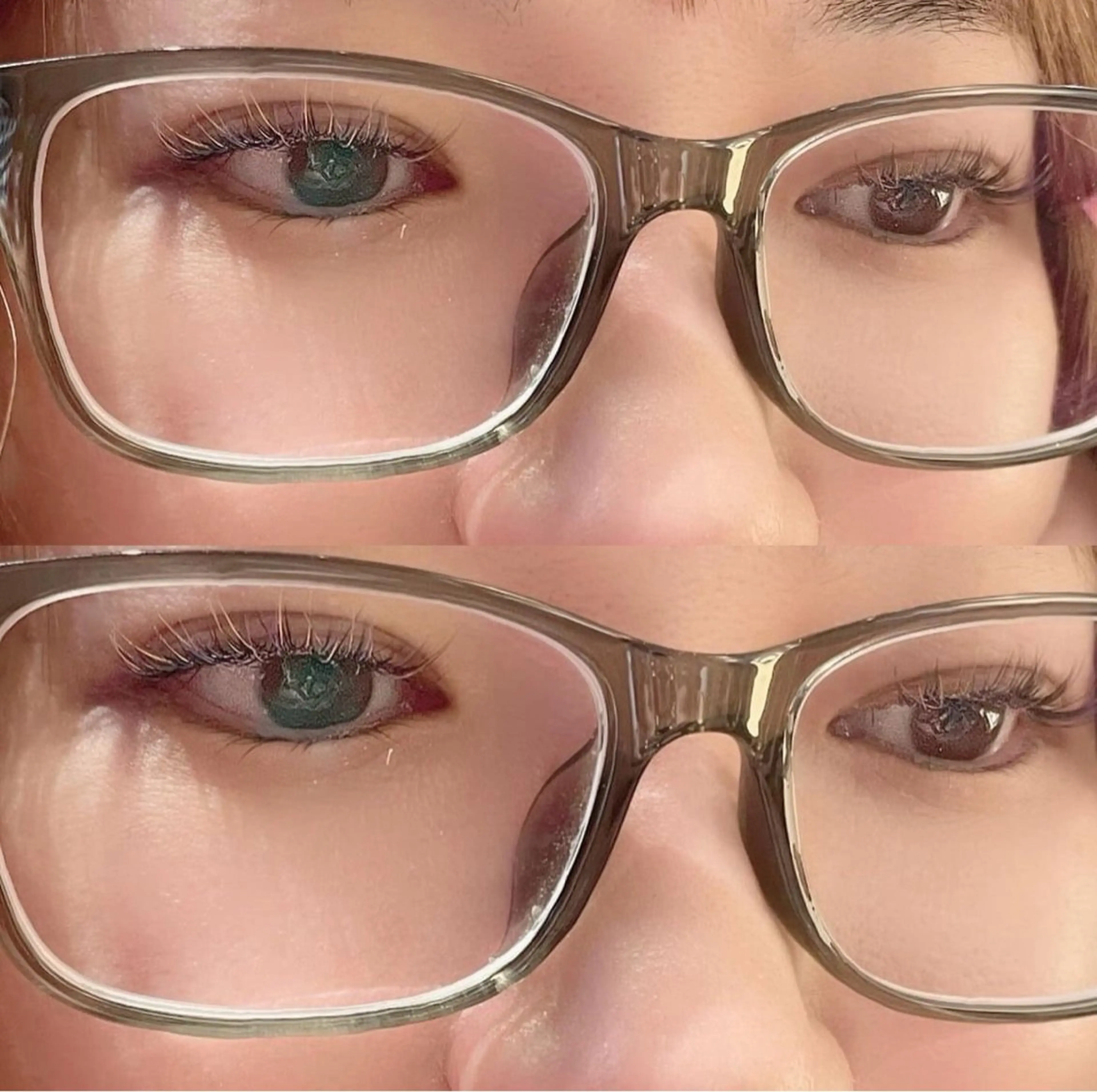 ご新規様限定　まつげエクステ　フラットラッシュ80本以上保証(ケアシャンプー付)カラー変更時は+800円（現金のみ）の写真