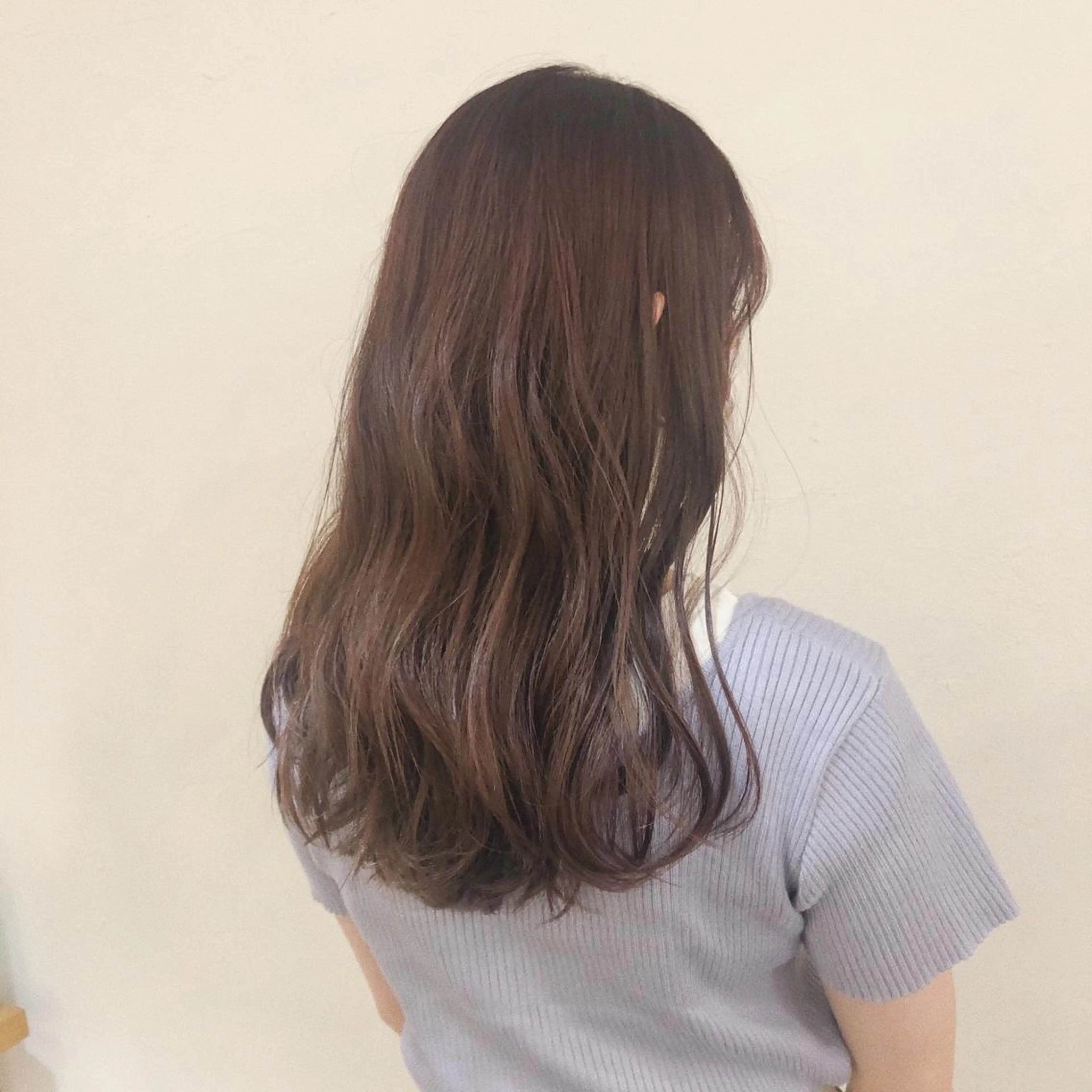 セミロング カラー 冨木 雄斗のヘアスタイル